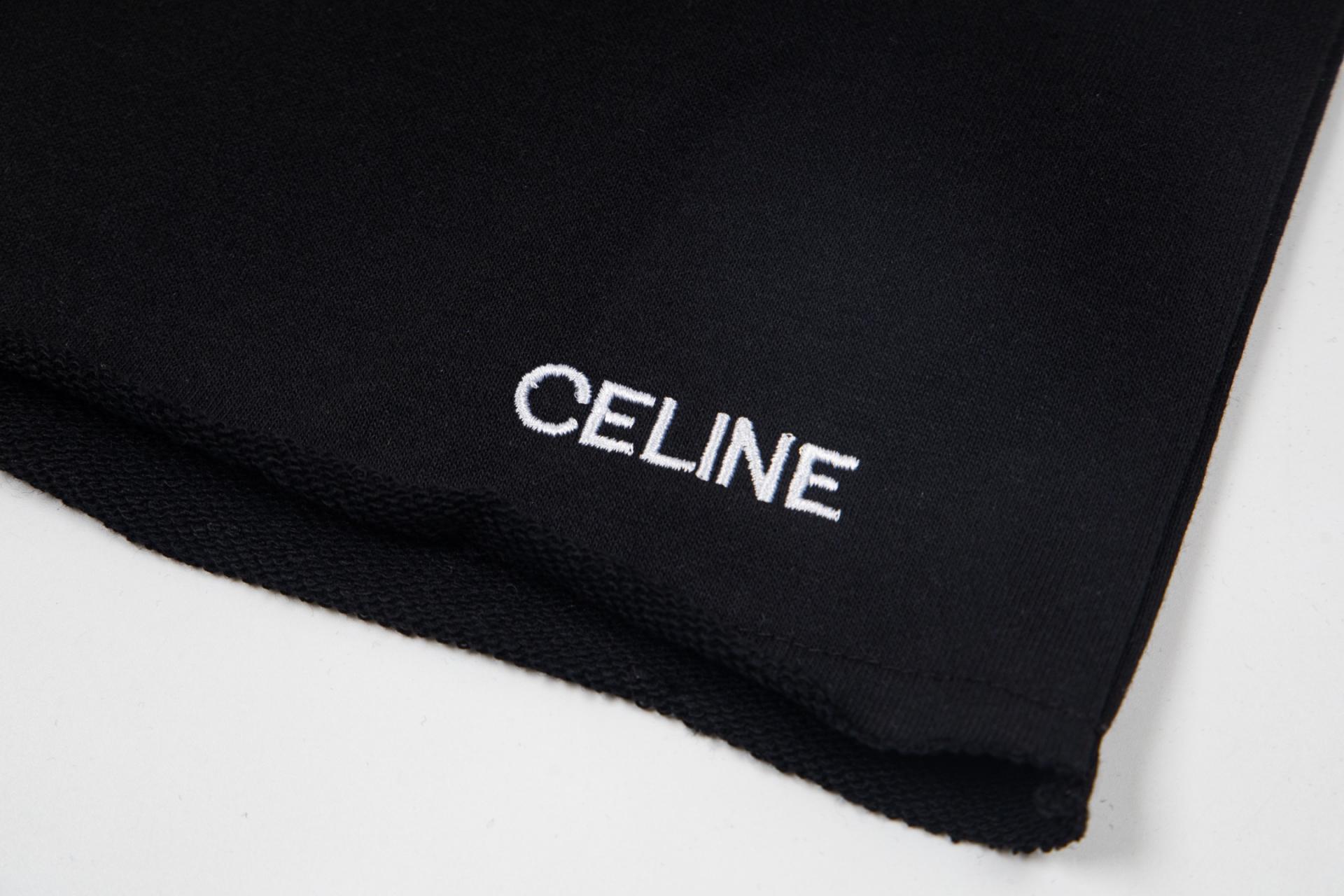 셀린느(CELINE) 로고 프린트 쇼츠 하의 의류