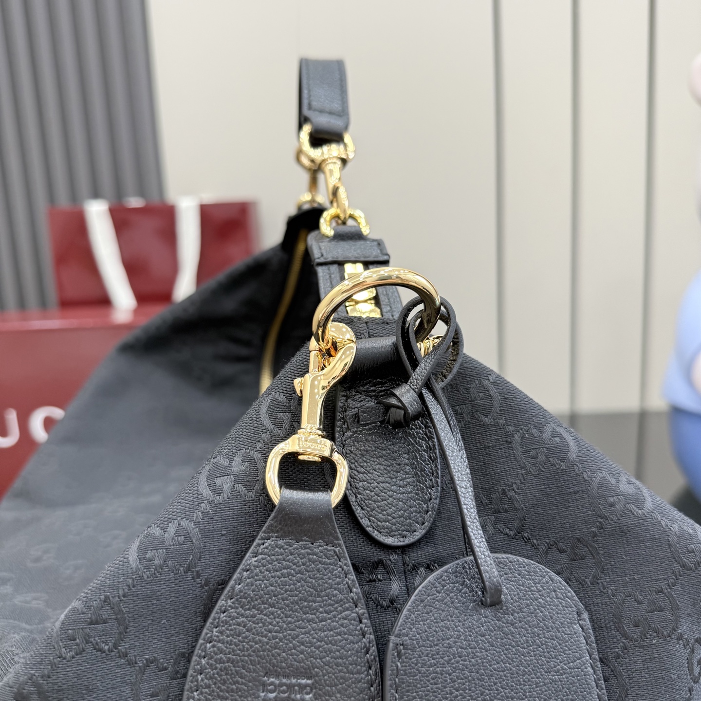 GUCCI 구찌 Gucci NY 컬렉션 브레라(Brera) 캔버스 토트백 - 라지 가방