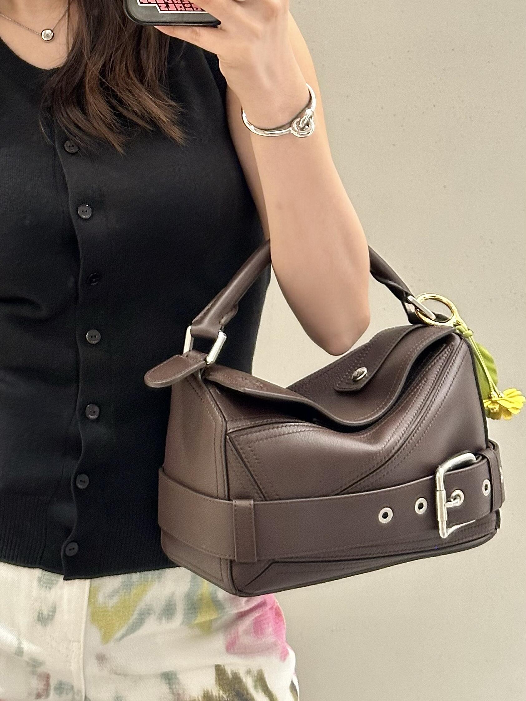 Loewe Puzzle Biker 로에베 퍼즐 스몰 백 가방