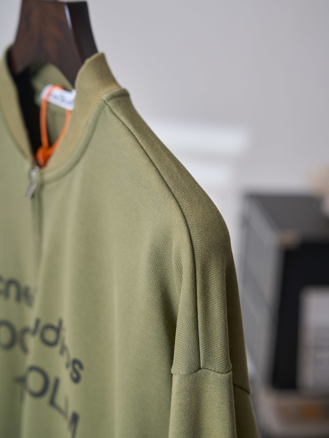 아크네(Acne studios) 빈티지 로고 집업 재킷 상의 의류