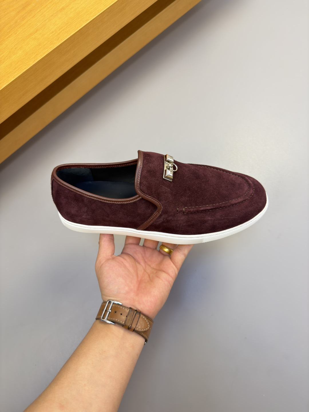 Hermes 에르메스 슬립온 스니커즈 신발