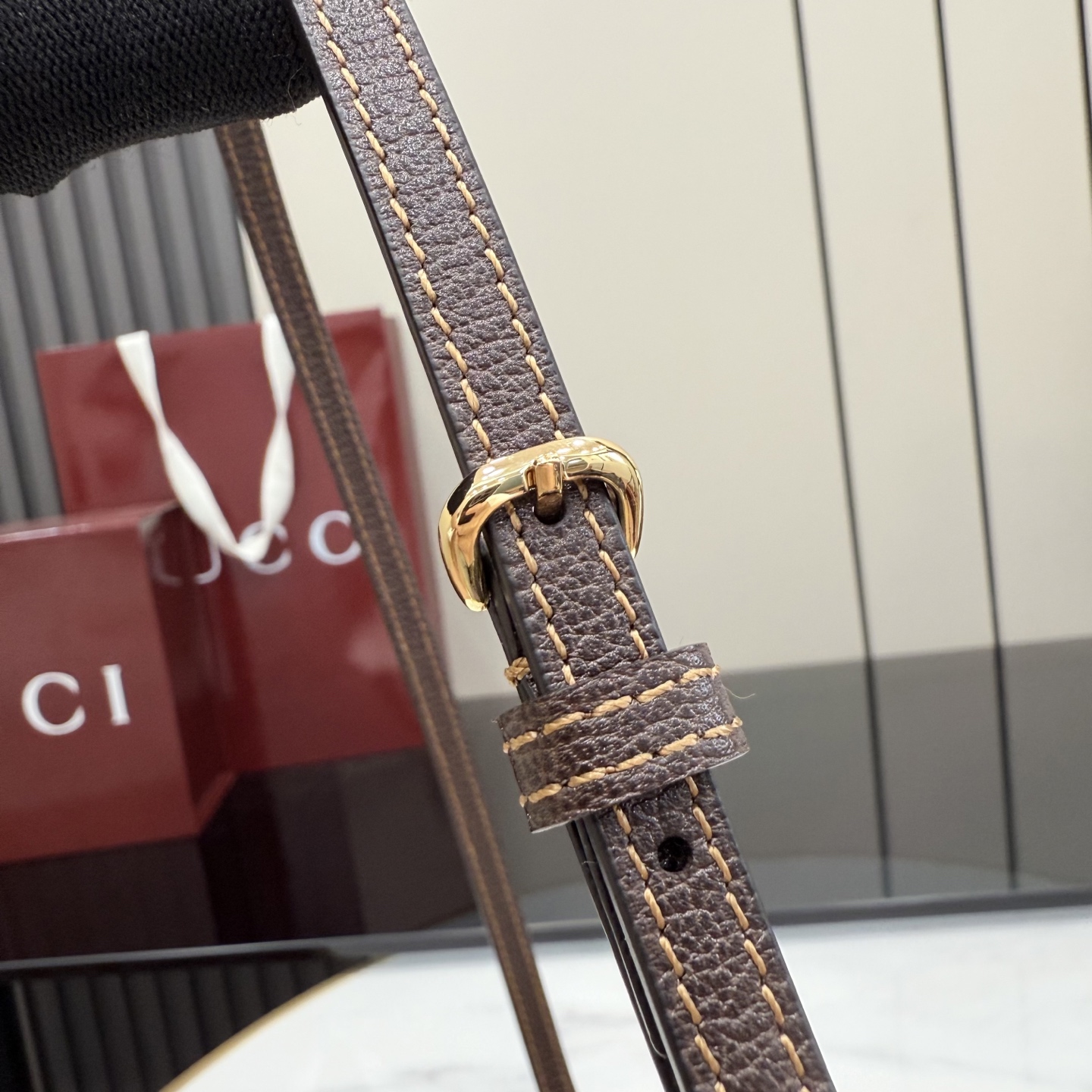 [Gucci] 구찌 Generation 26SS 홀스빗 웹 GG 캔버스 미니 숄더백 가방