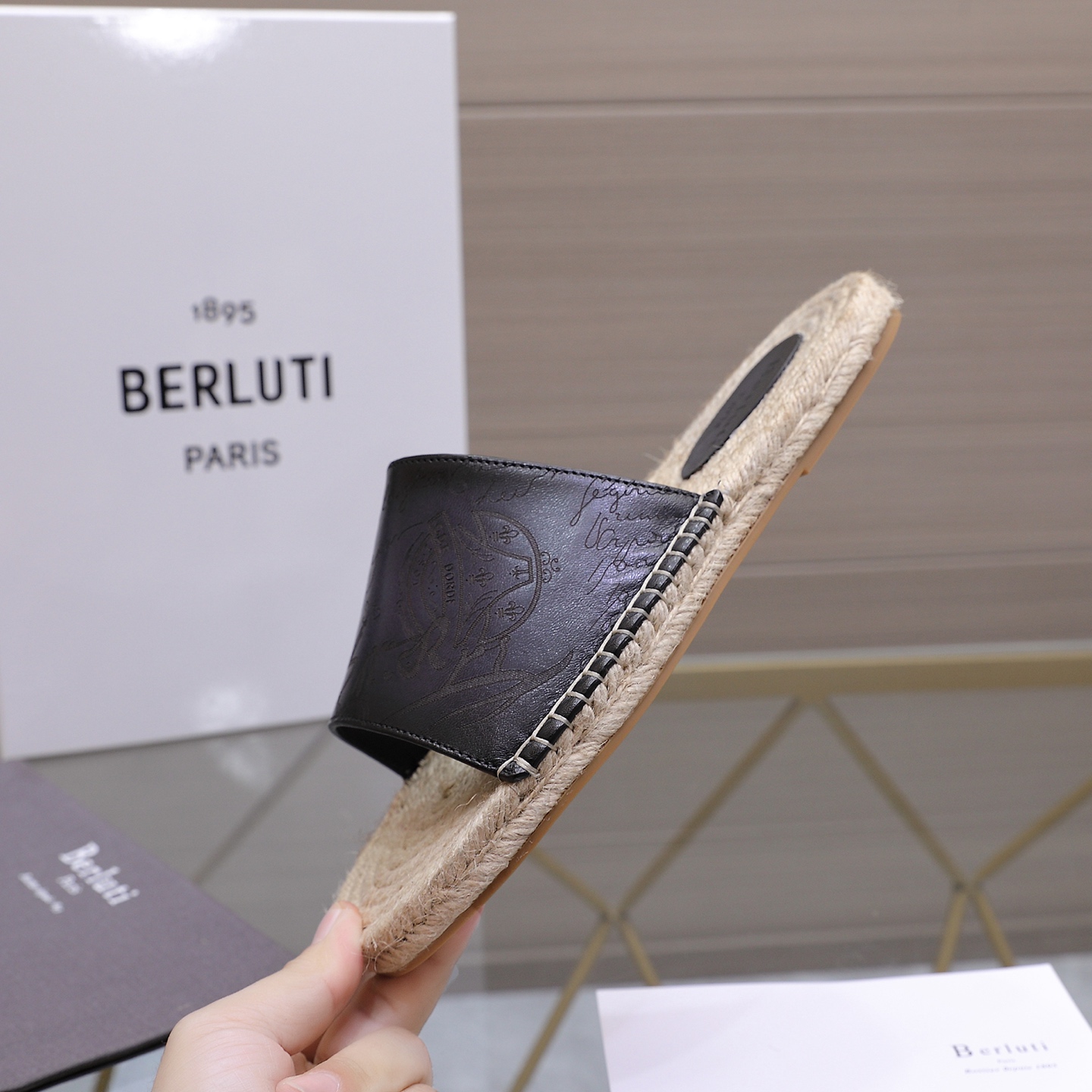 Berluti 벨루티 에지(Edge) Alessandro 알레산드로 슬리퍼 신발