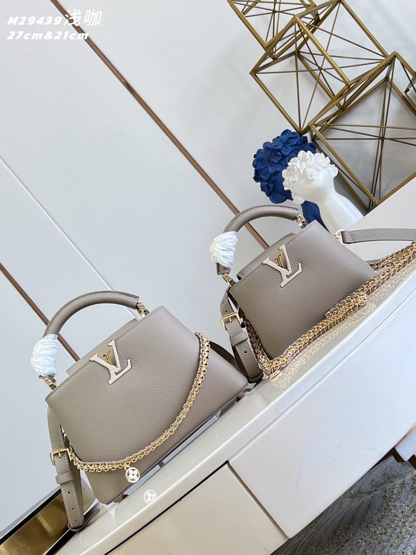 [Louis Vuitton] LV 루이비통 Capucines mini 카퓌신 미니 토트백 가방