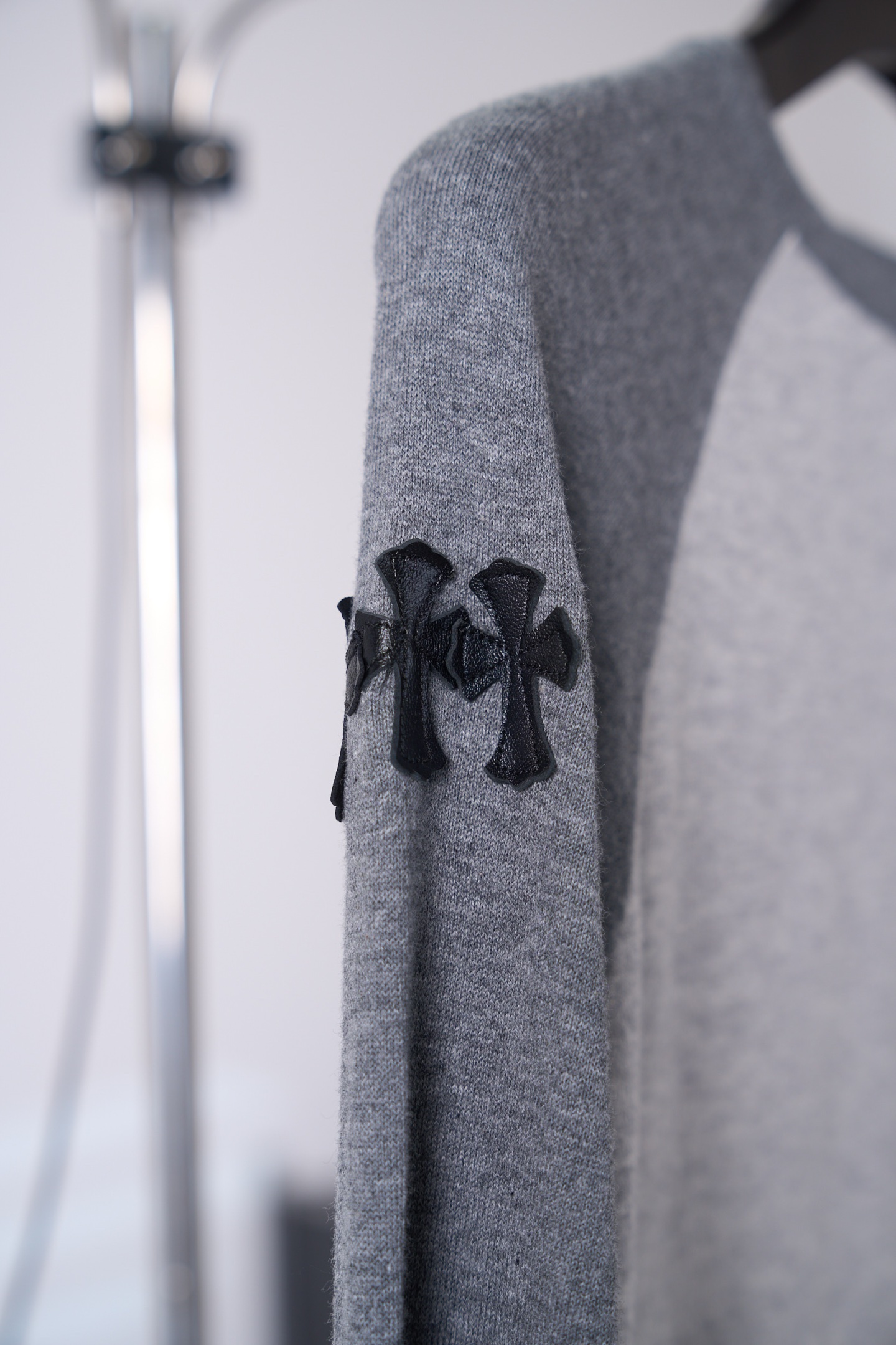 크롬하츠(CHROME HEARTS) 자수 긴팔 티셔츠 상의 의류