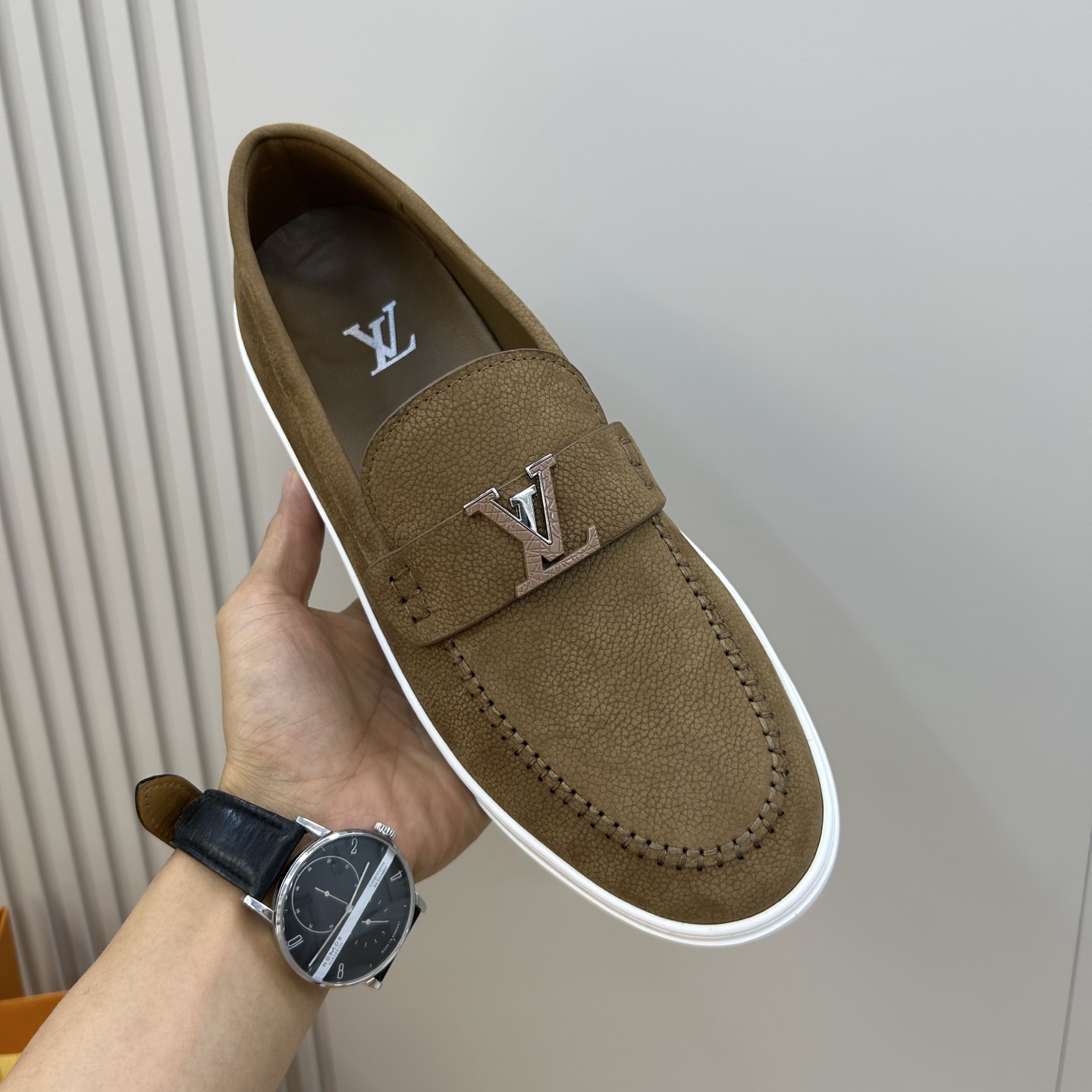 LV 루이비통 프리미엄 레더 로퍼 구두 신발