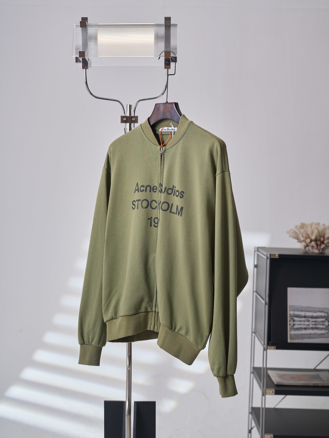 아크네(Acne studios) 빈티지 로고 집업 재킷 상의 의류