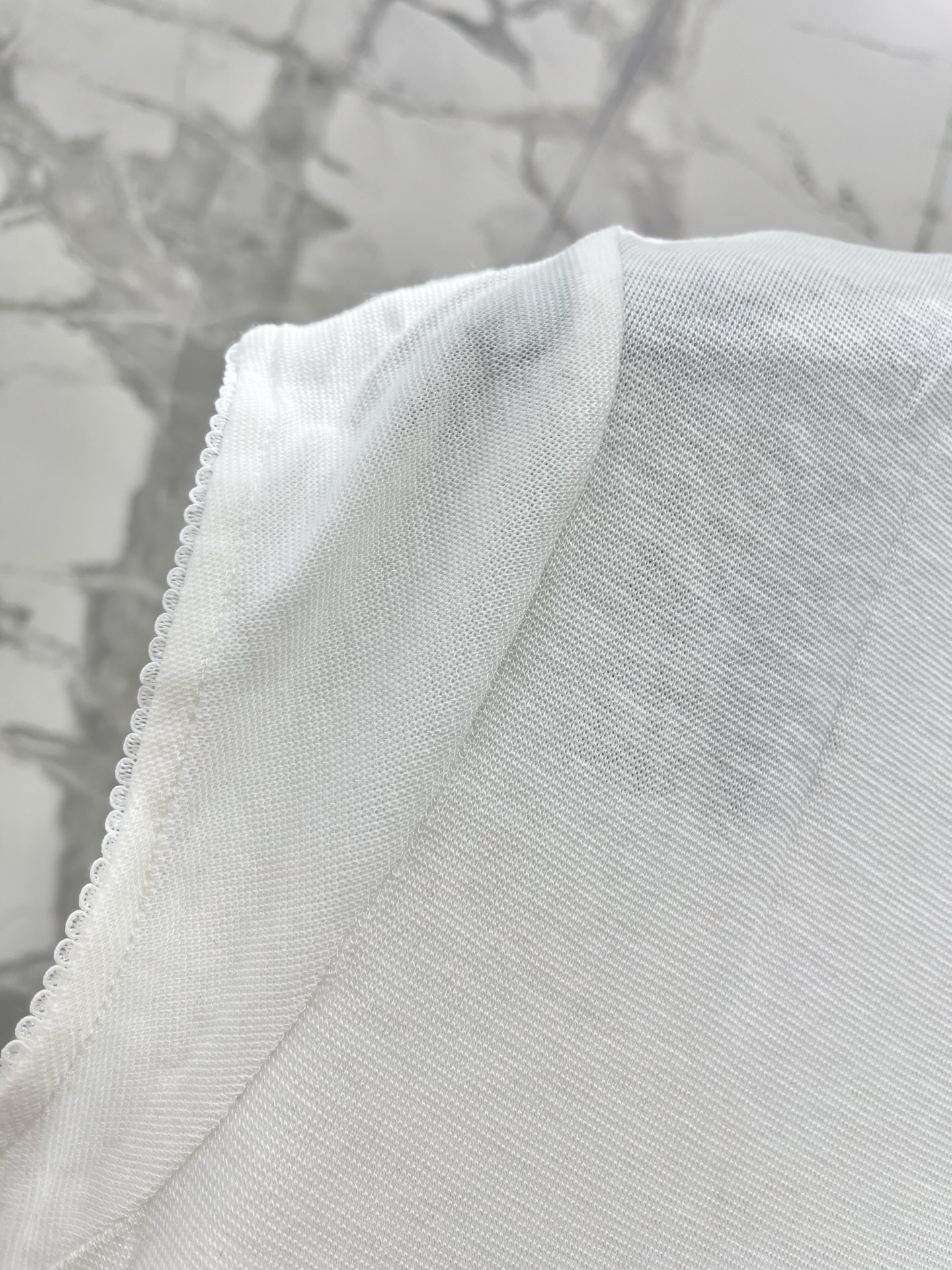 [Valentino] 발렌티노 26SS 오리엔탈 텐셀 비드 차이나카라 셔츠 의류