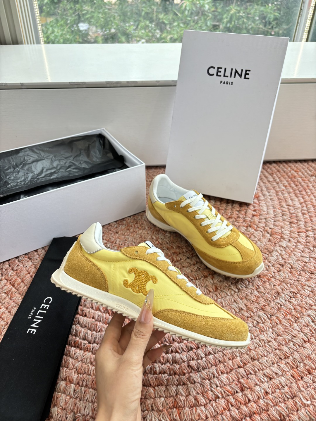셀린느(CELINE) 레이서 트레이너 스니커즈 신발