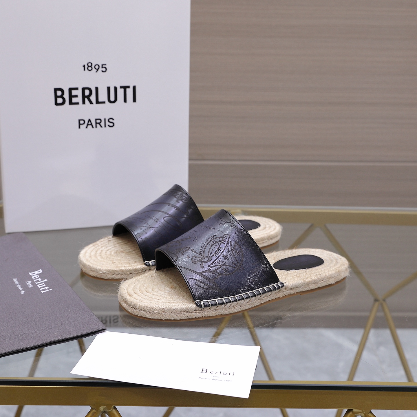 Berluti 벨루티 에지(Edge) Alessandro 알레산드로 슬리퍼 신발
