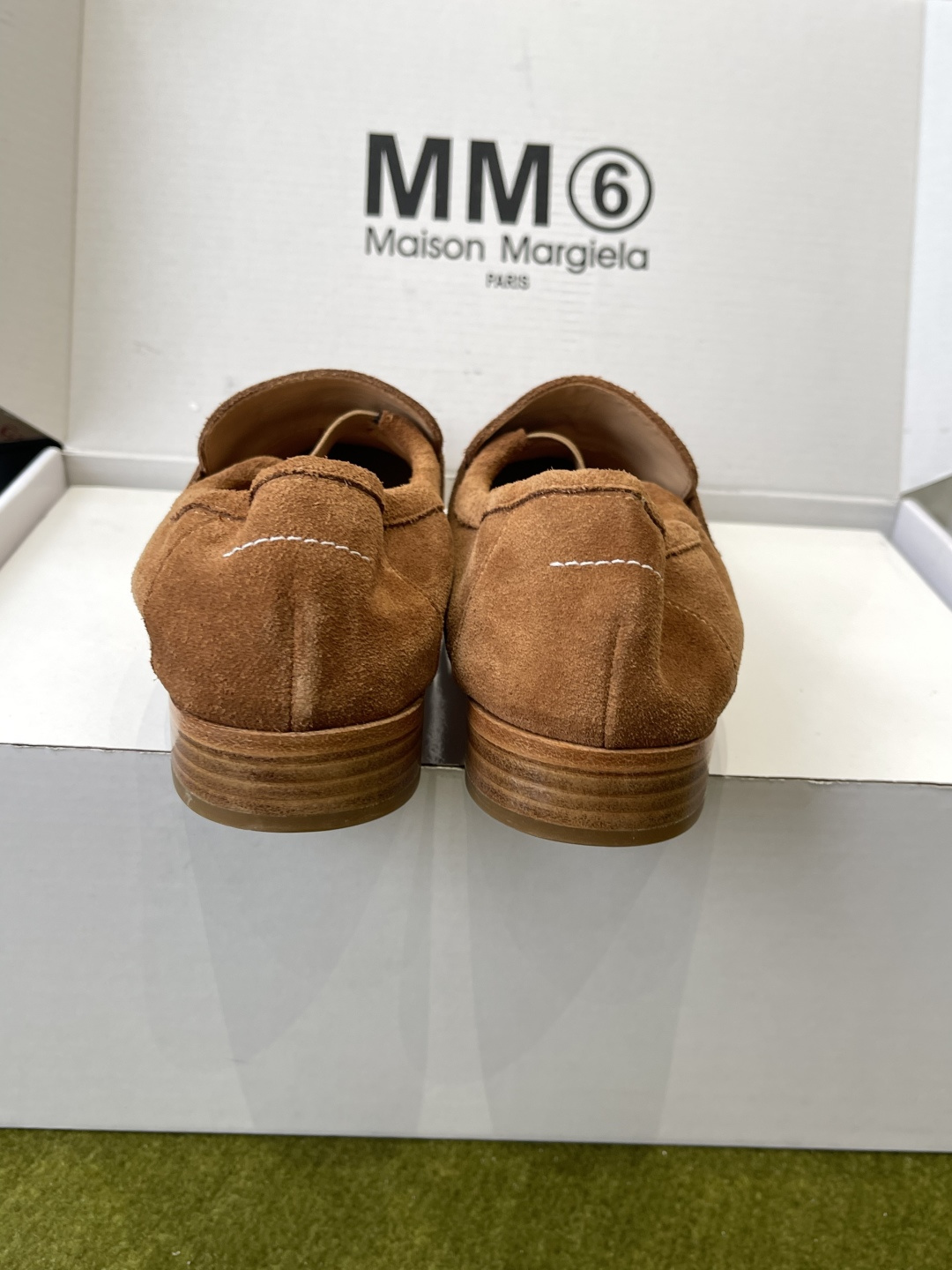 메종 마르지엘라(Maison Margiela) 애플 토 로고 2WAY 로퍼