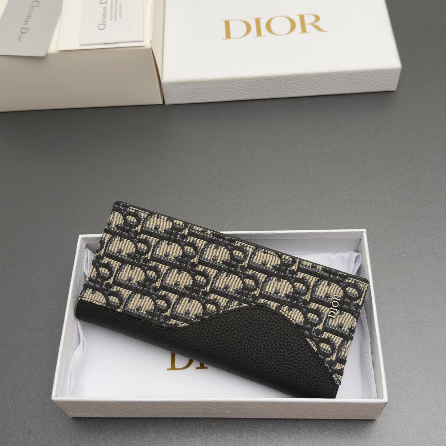 Dior 디올 맨즈 롱 바이폴드 지갑 복제