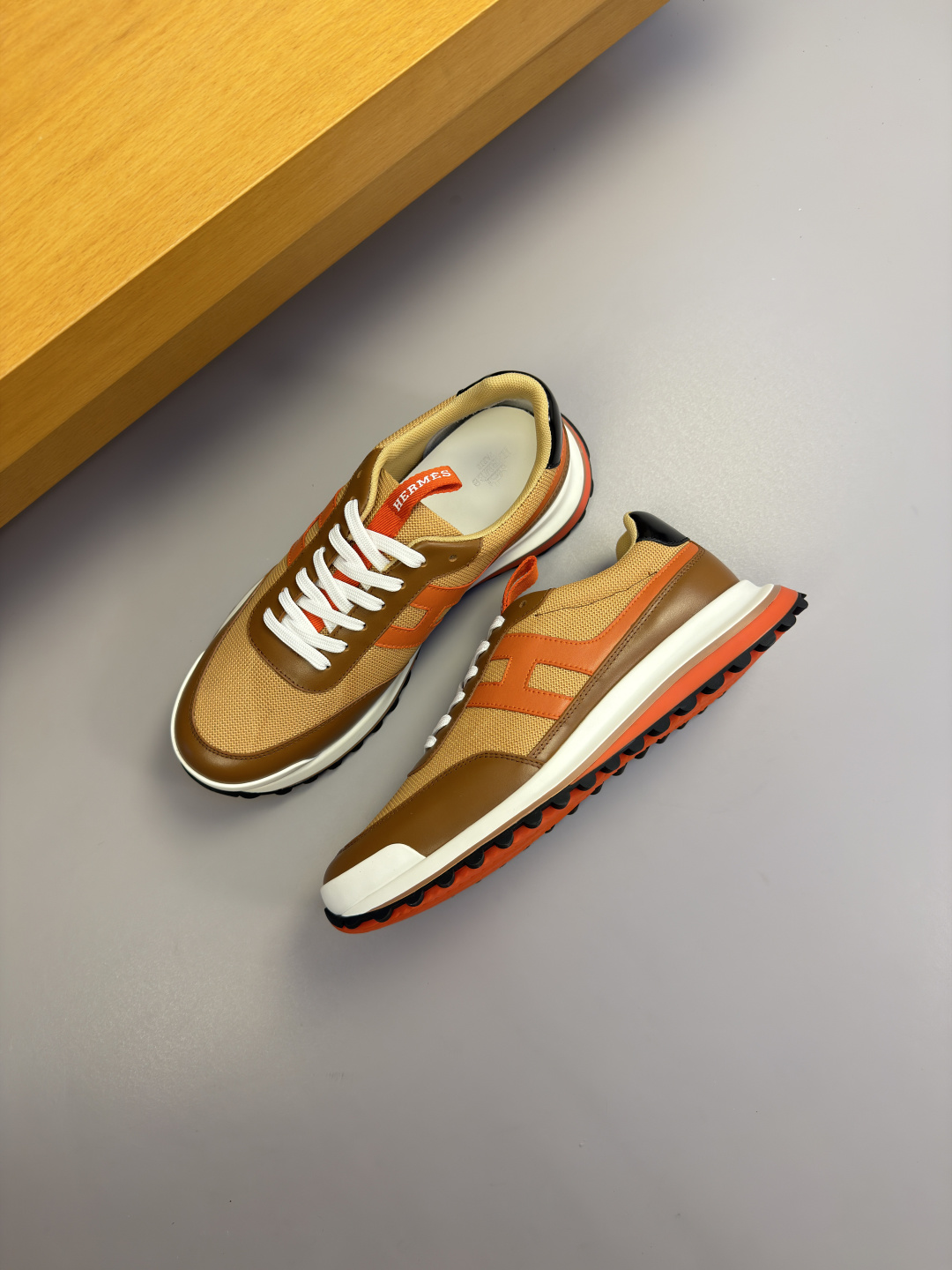 Hermes 에르메스 캐주얼 스포츠 스니커즈 신발
