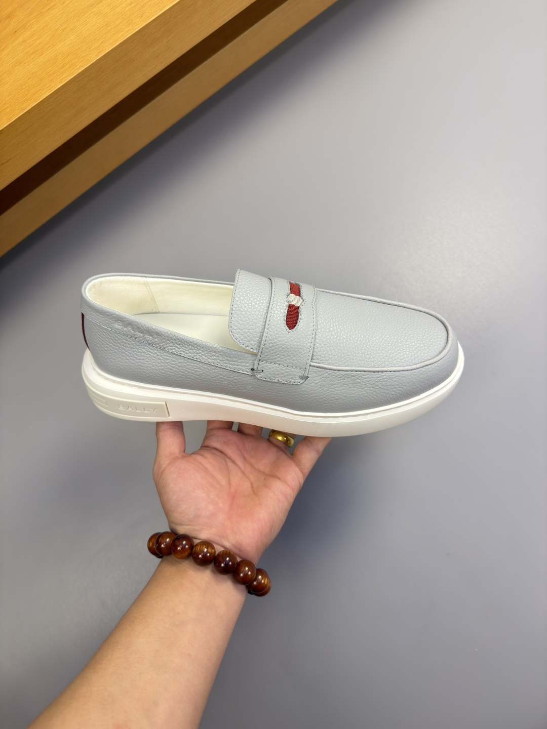 BALLY 발리 레더 스니커즈 로퍼 신발