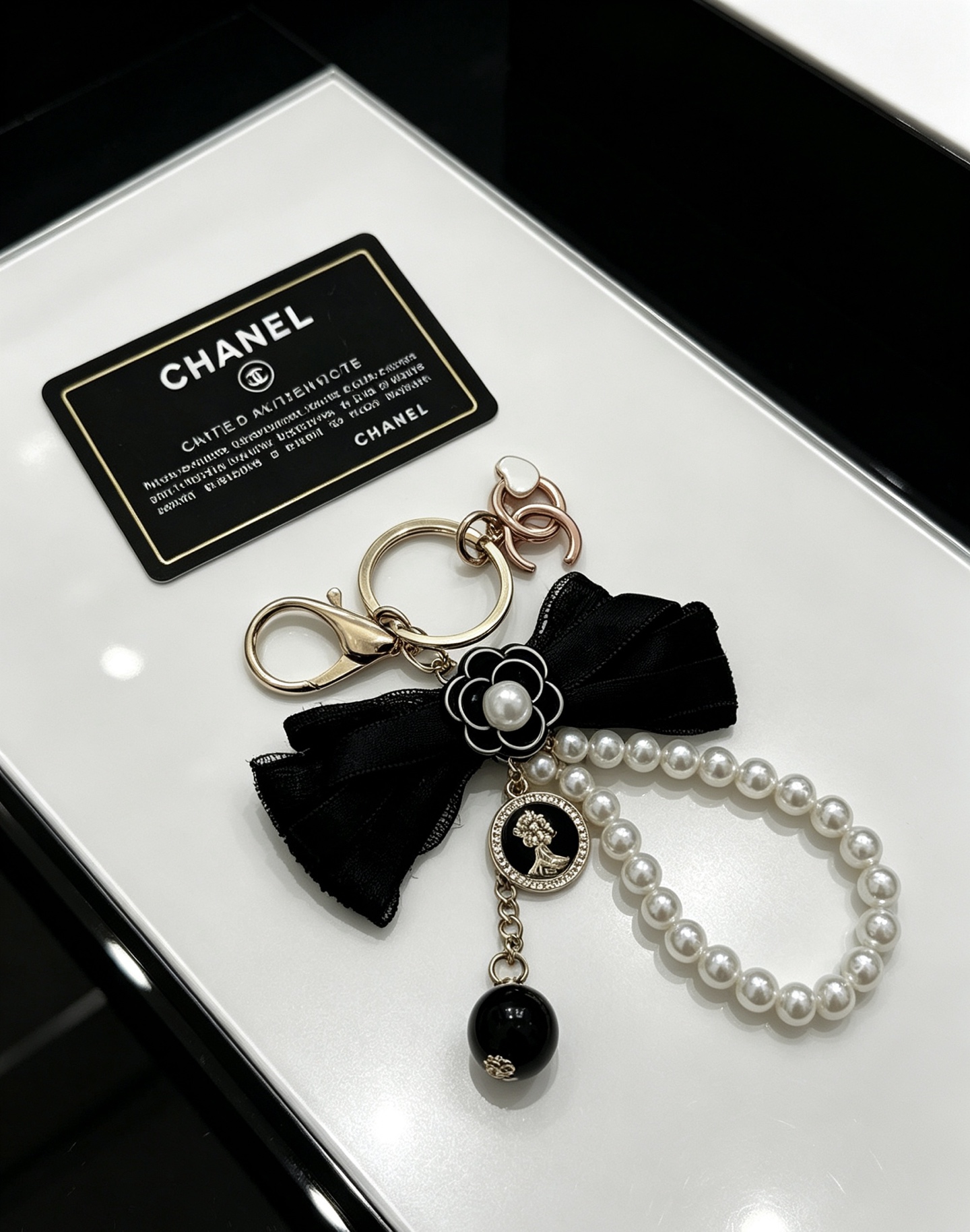 샤넬(CHANEL) 빈티지 참 키링 백 참 악세사리