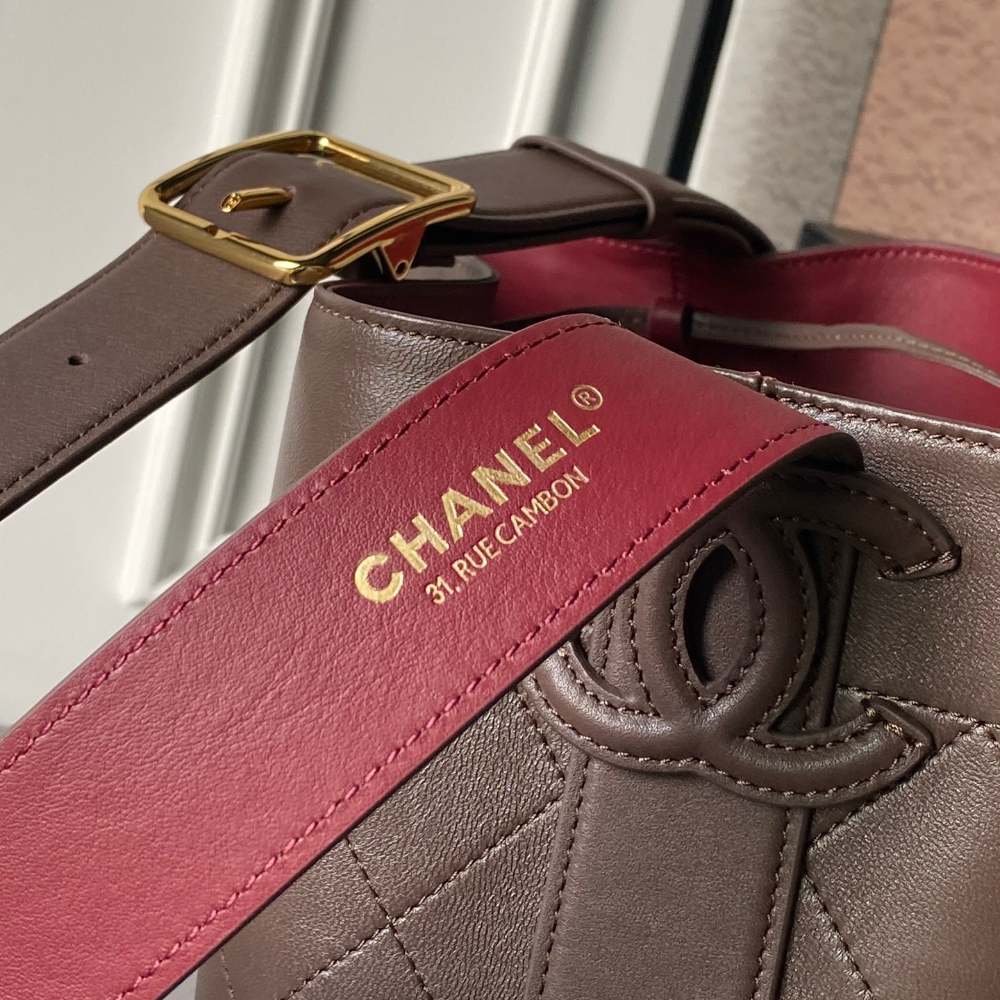 Chanel 26B 샤넬 다이아 퀼팅 버킷백 가방