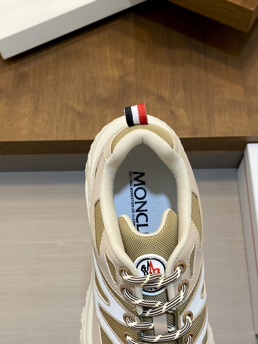 [Moncler] 몽클레어 몽클레르 믹스드 메쉬 & 네오프렌 콤비 스니커즈 신발