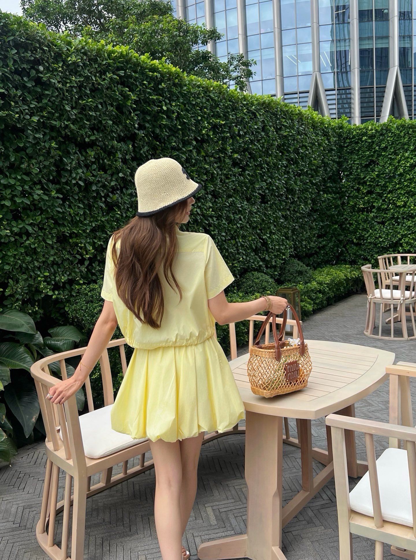 [Loewe] 로에베 26SS 스트링 셔츠 & 플레어 스커트 세트업 의류
