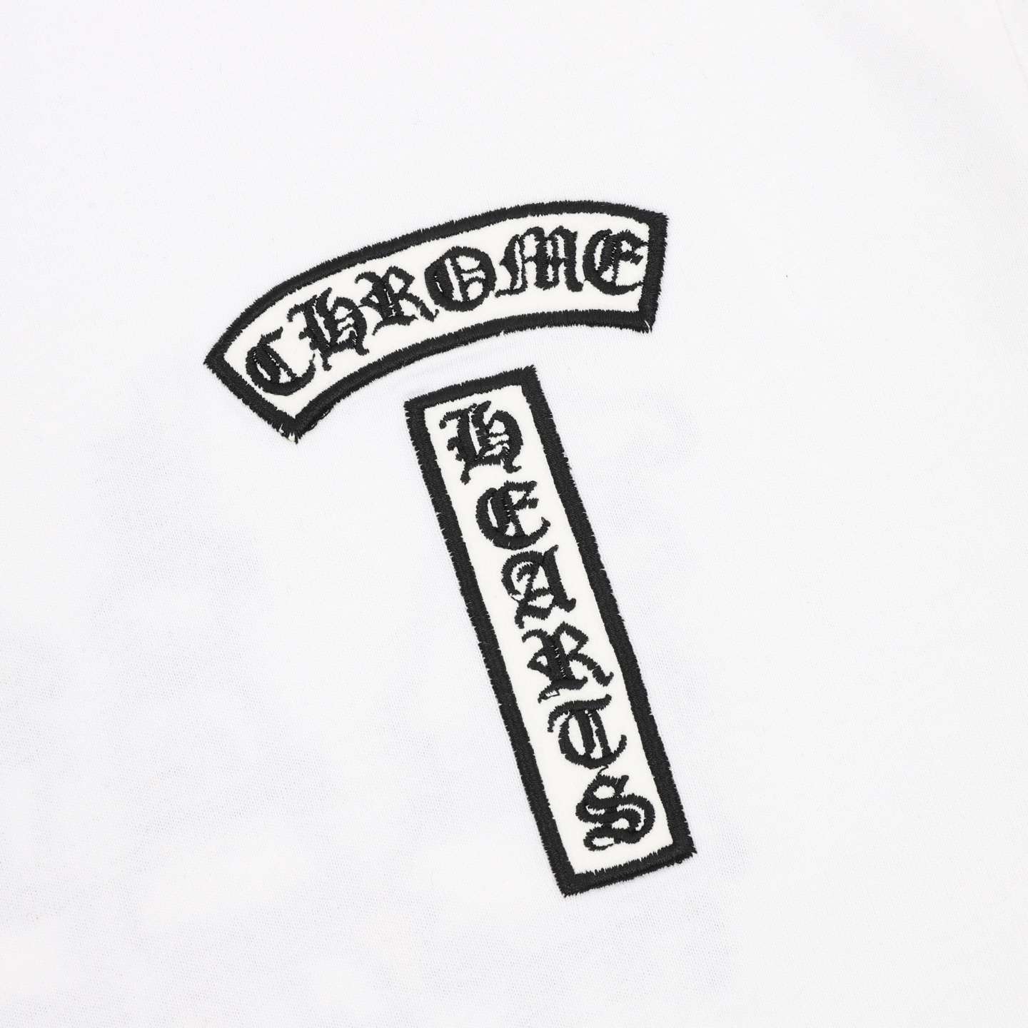 크롬하츠(CHROME HEARTS) 로고 반팔 티셔츠 상의 의류