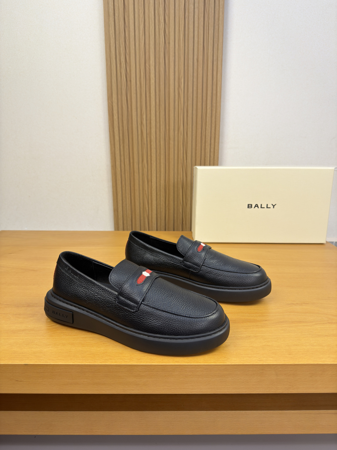 BALLY 발리 레더 스니커즈 로퍼 신발