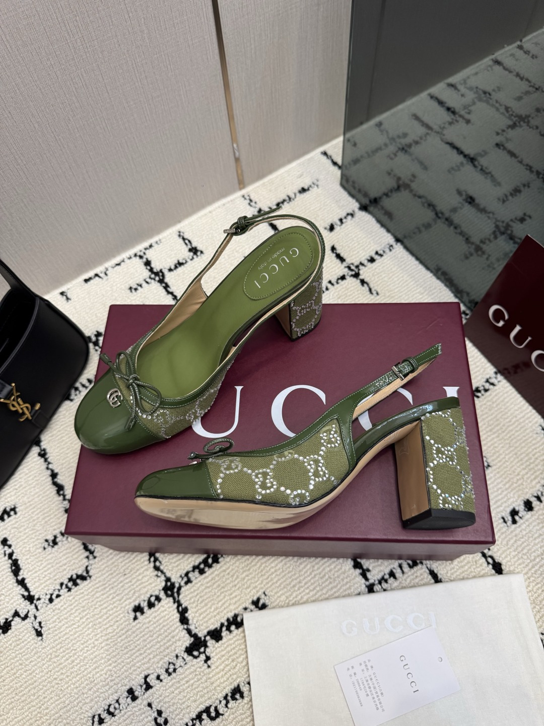 구찌(GUCCI) 홀스빗 발레리나 펌프스 신발
