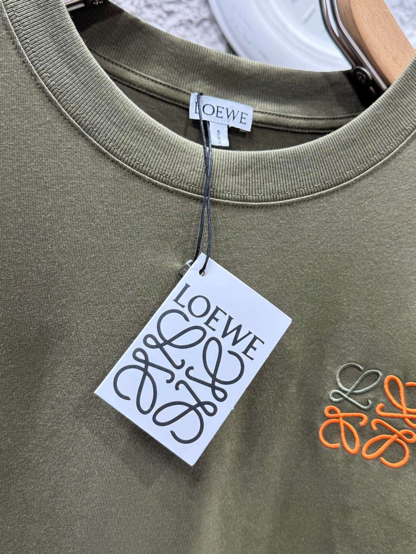 로에베(LOEWE) 아나그램 반팔 티셔츠 상의 의류