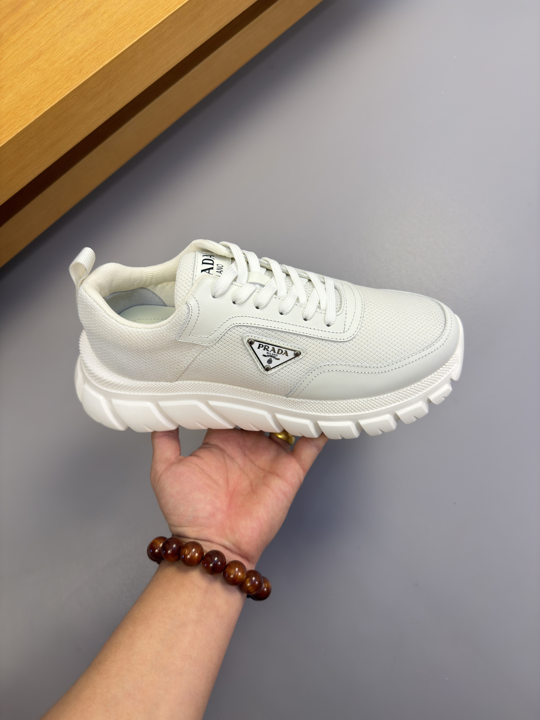 PRADA 프라다 캐주얼 스포츠 스니커즈 신발