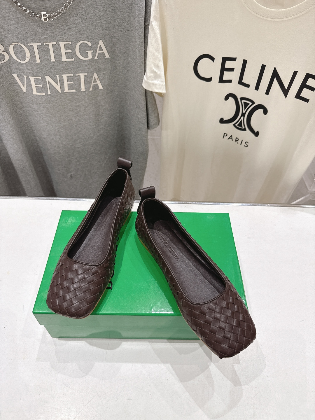 보테가베네타(Bottega Veneta) 아스테어 우븐 로퍼 신발