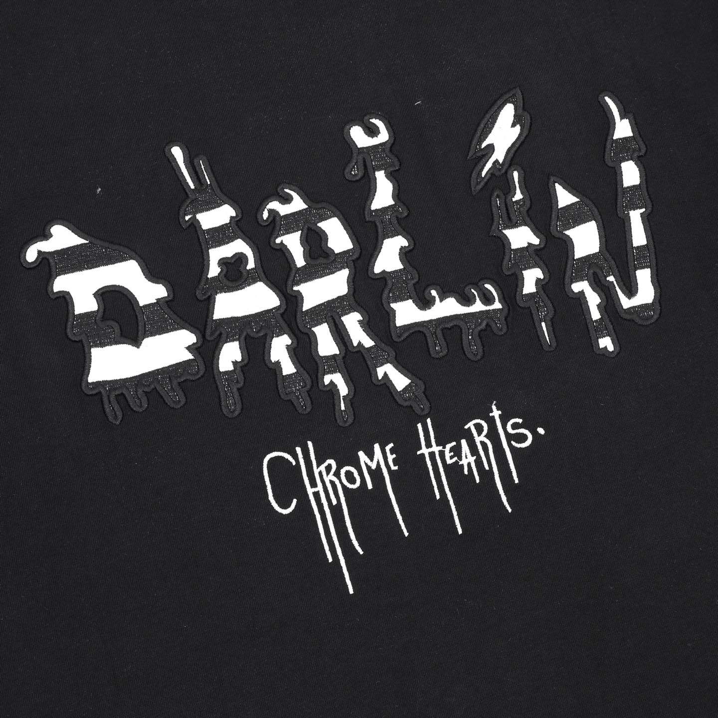 크롬하츠(CHROME HEARTS) 로고 반팔 티셔츠 상의 의류