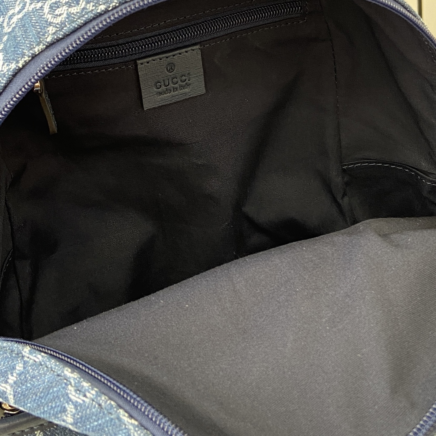 [Gucci] 구찌 키즈 GG 데님 백팩 가방