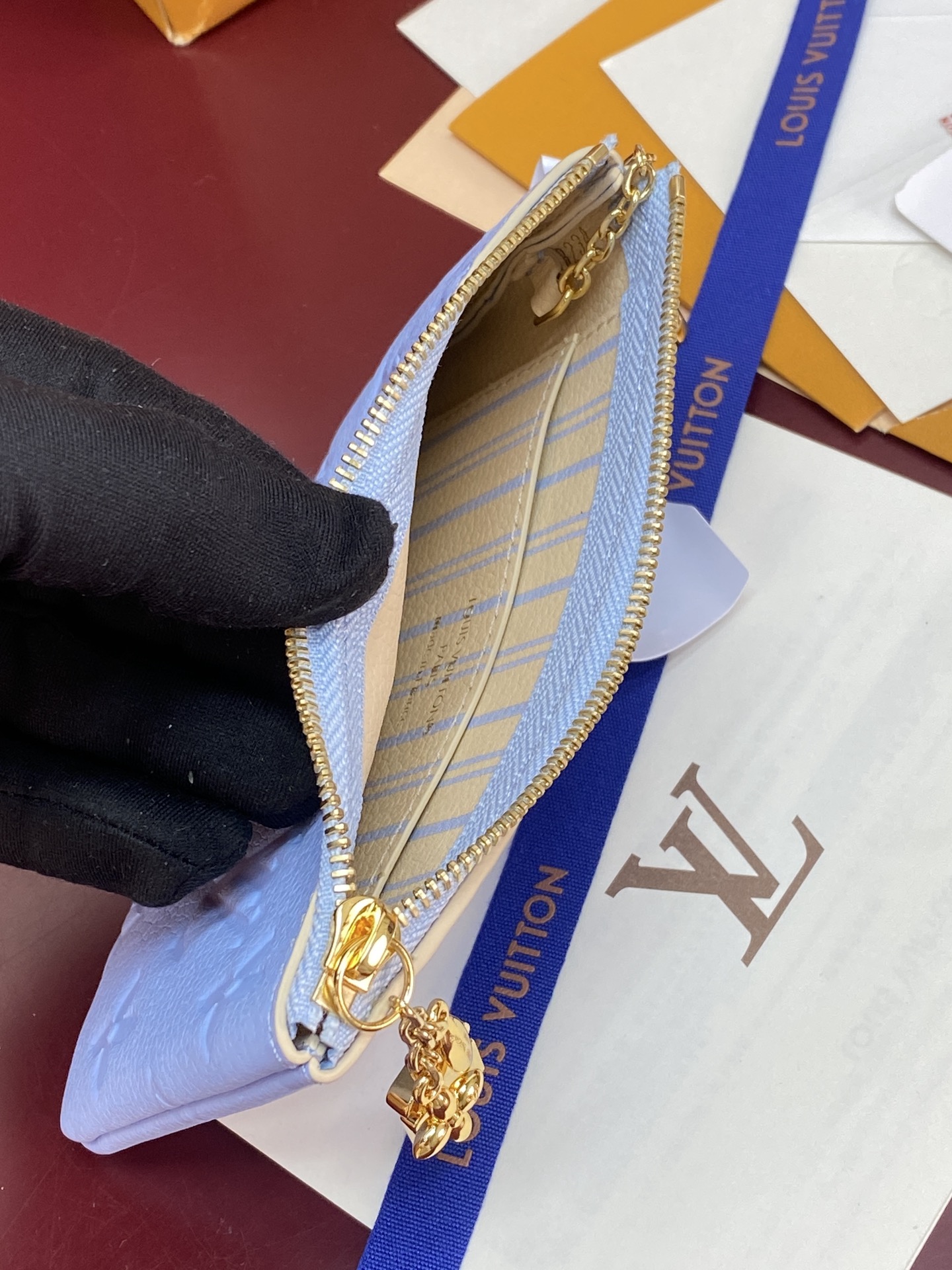 [Louis Vuitton] LV 루이비통 엠프레인 하이 섬머 키 앤 코인 파우치 지갑 M29816