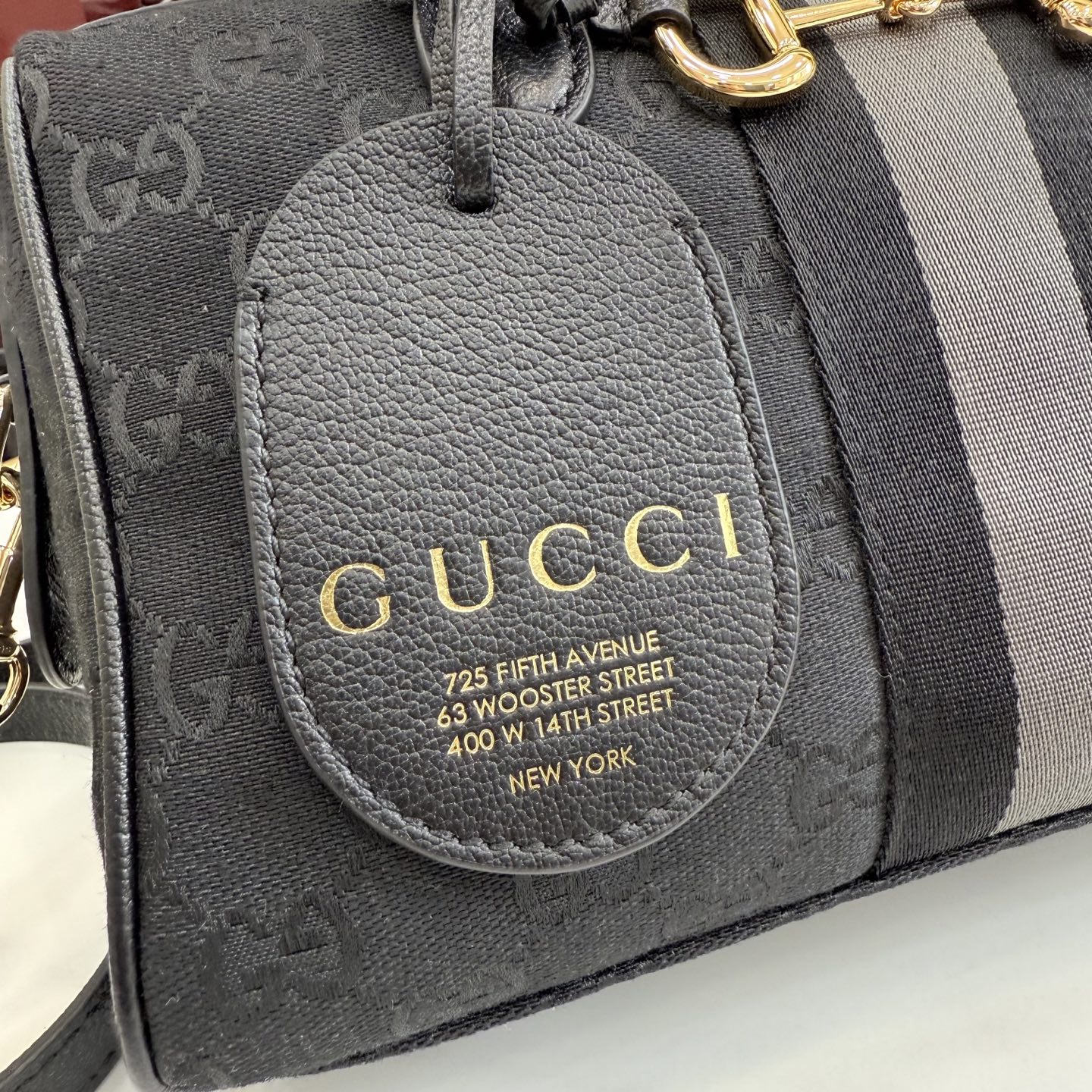 GUCCI 구찌 Gucci NY 컬렉션 보르세토(Borsetto) 핸드백 가방