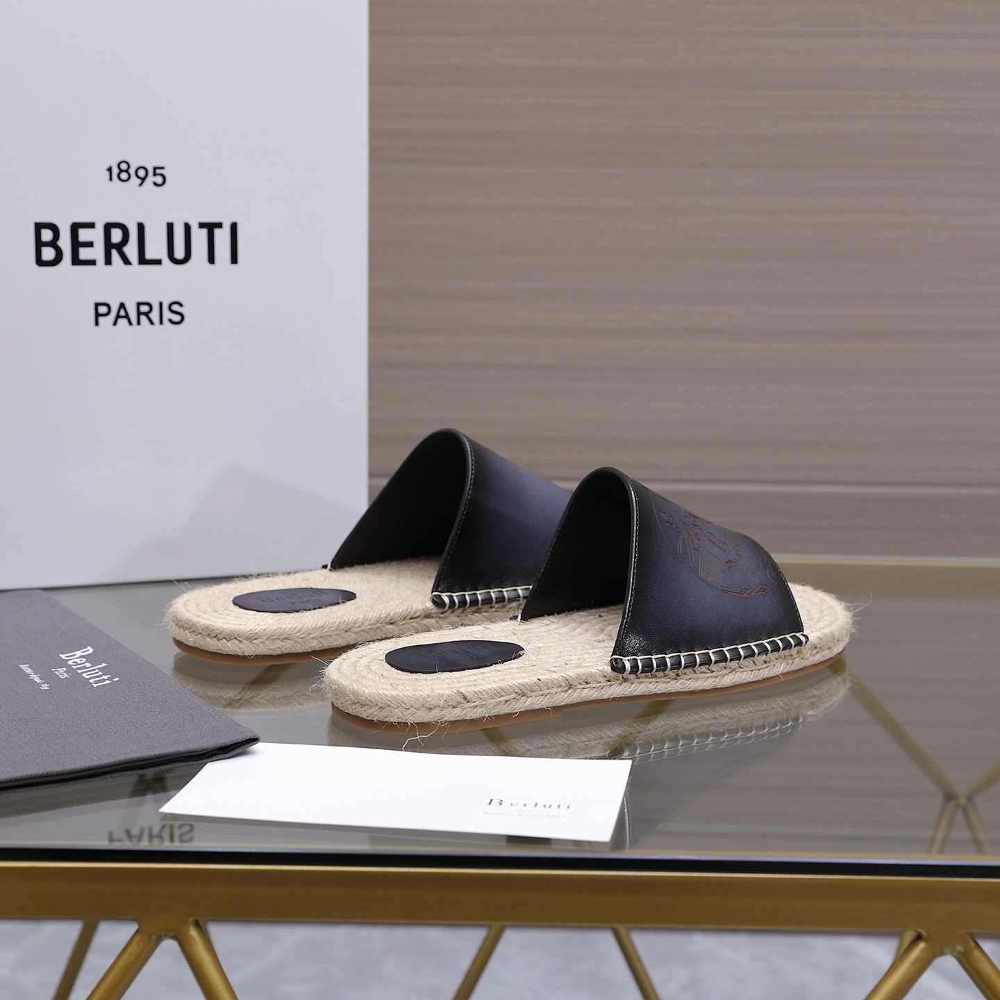 Berluti 벨루티 에지(Edge) Alessandro 알레산드로 슬리퍼 신발