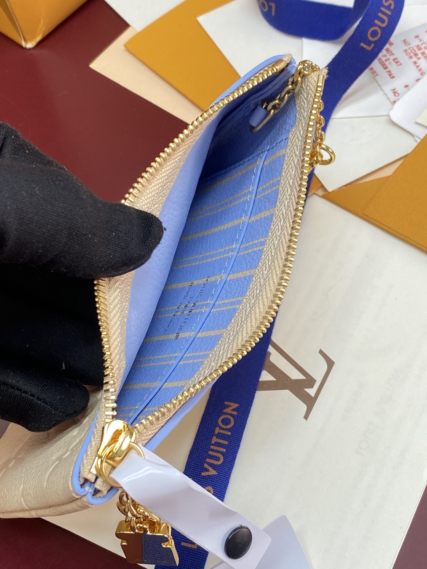 [Louis Vuitton] LV 루이비통 엠프레인 하이 섬머 키 앤 코인 파우치 지갑 M29816
