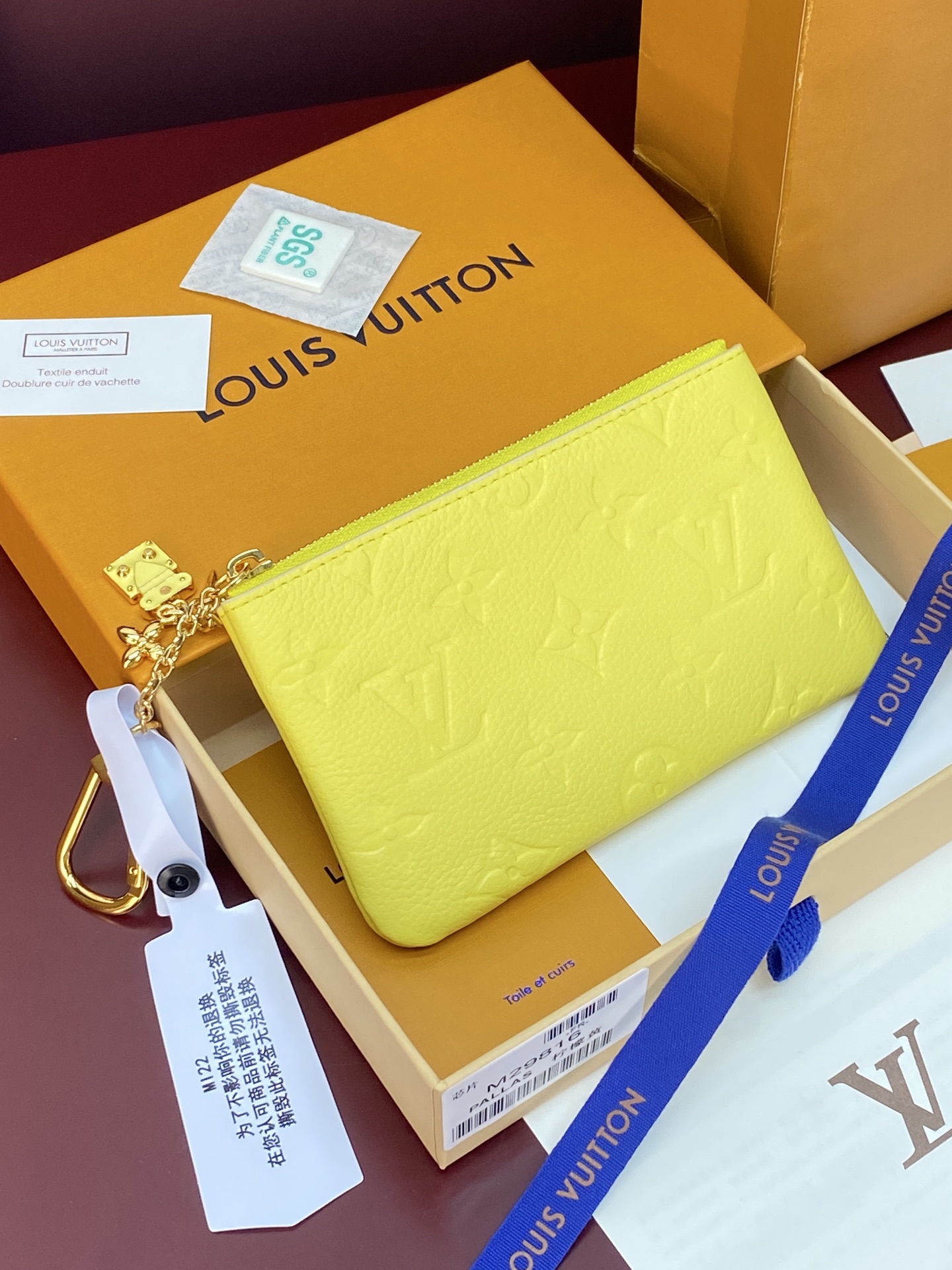 [Louis Vuitton] LV 루이비통 엠프레인 하이 섬머 키 앤 코인 파우치 지갑 M29816