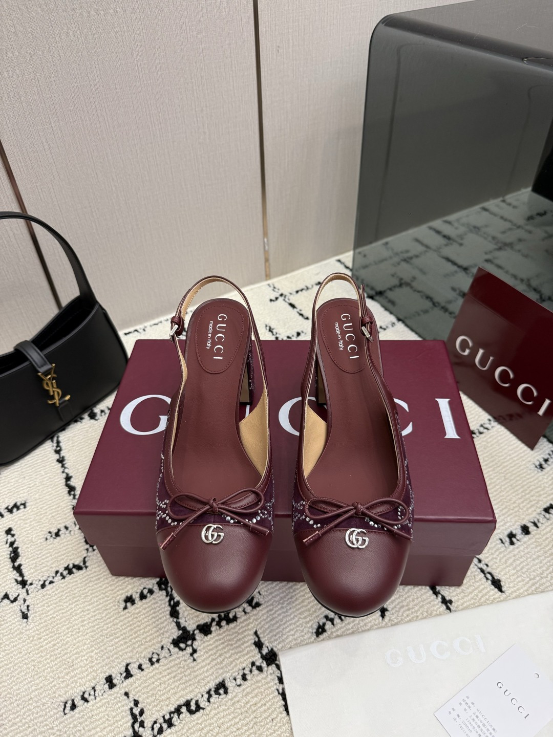 구찌(GUCCI) 홀스빗 발레리나 펌프스 신발