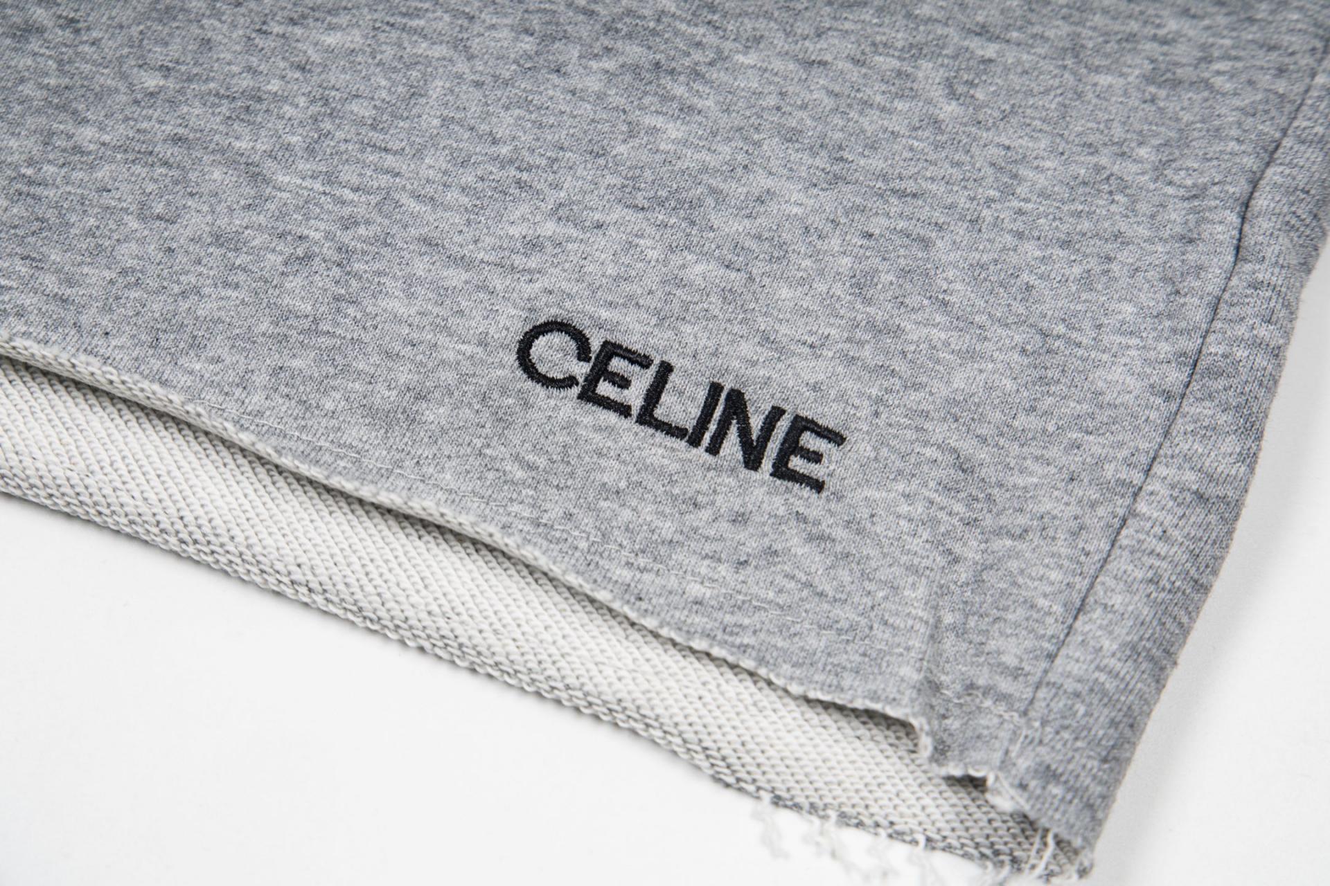 셀린느(CELINE) 로고 프린트 쇼츠 하의 의류