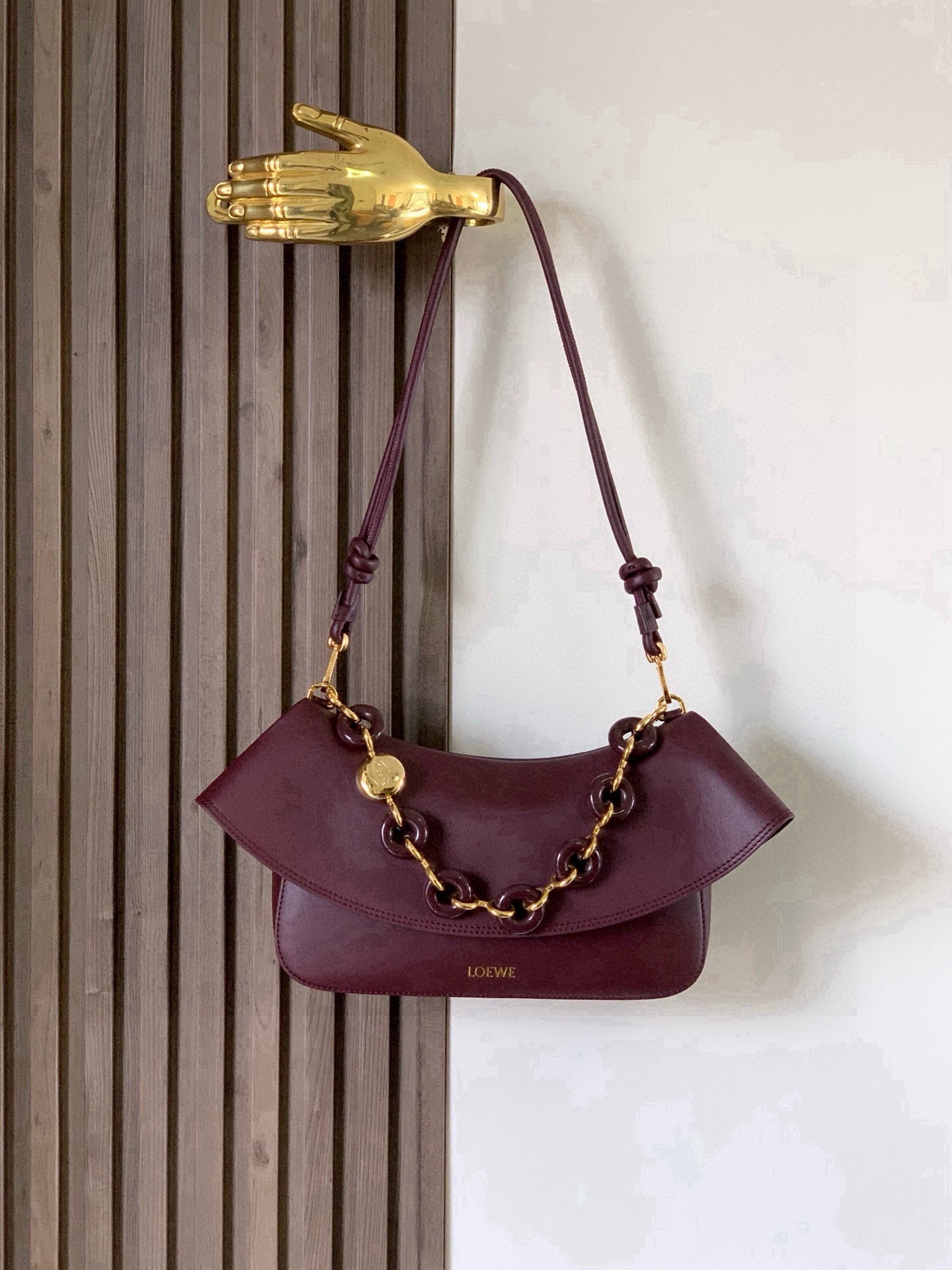 LOEWE 로에베 올라(Ola) 미디엄 핸드백 가방