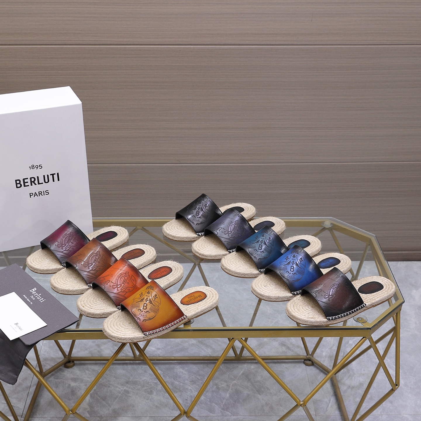 Berluti 벨루티 에지(Edge) Alessandro 알레산드로 슬리퍼 신발