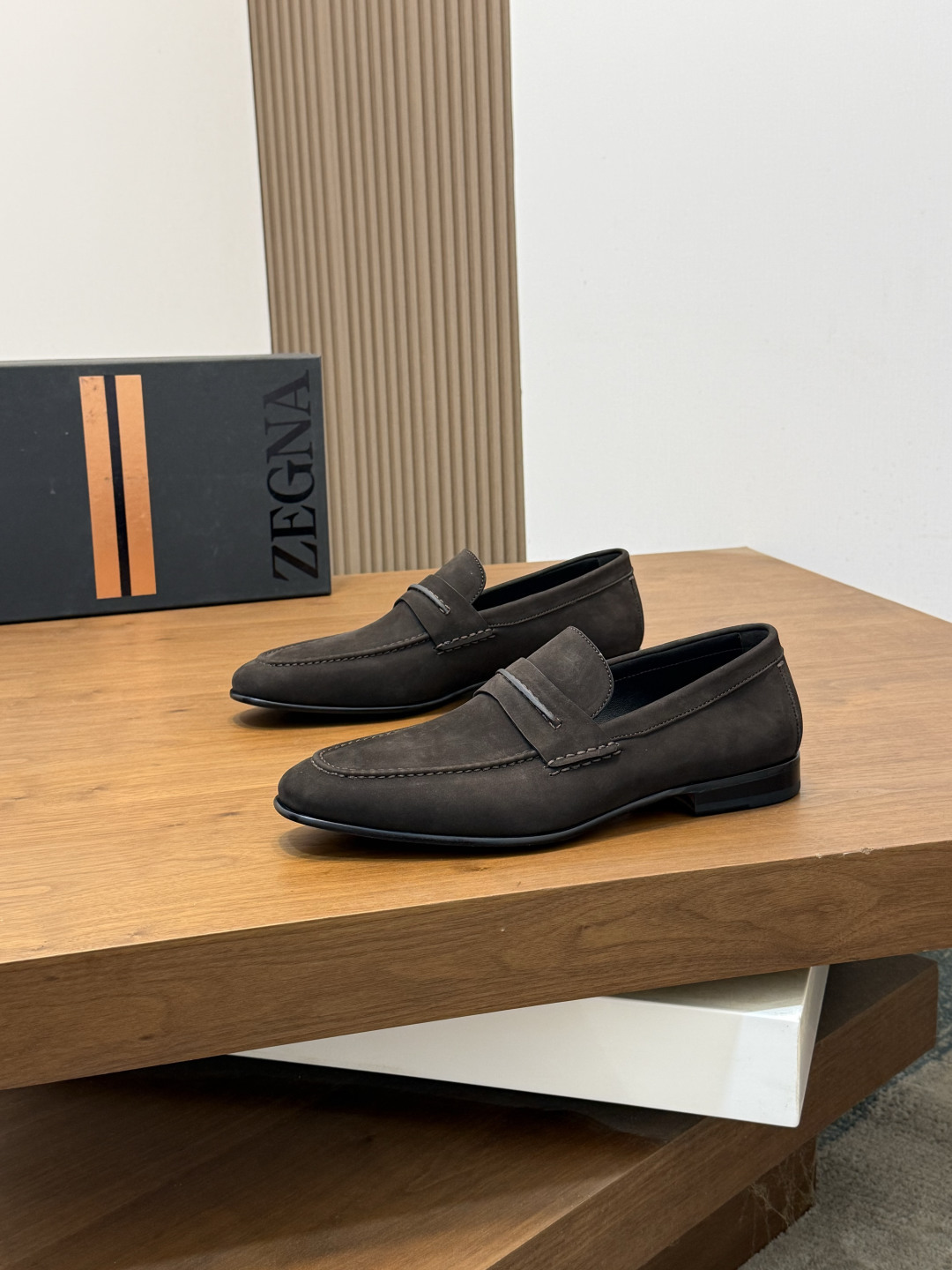 [Zegna] 제냐 맨즈 로퍼 구두 신발