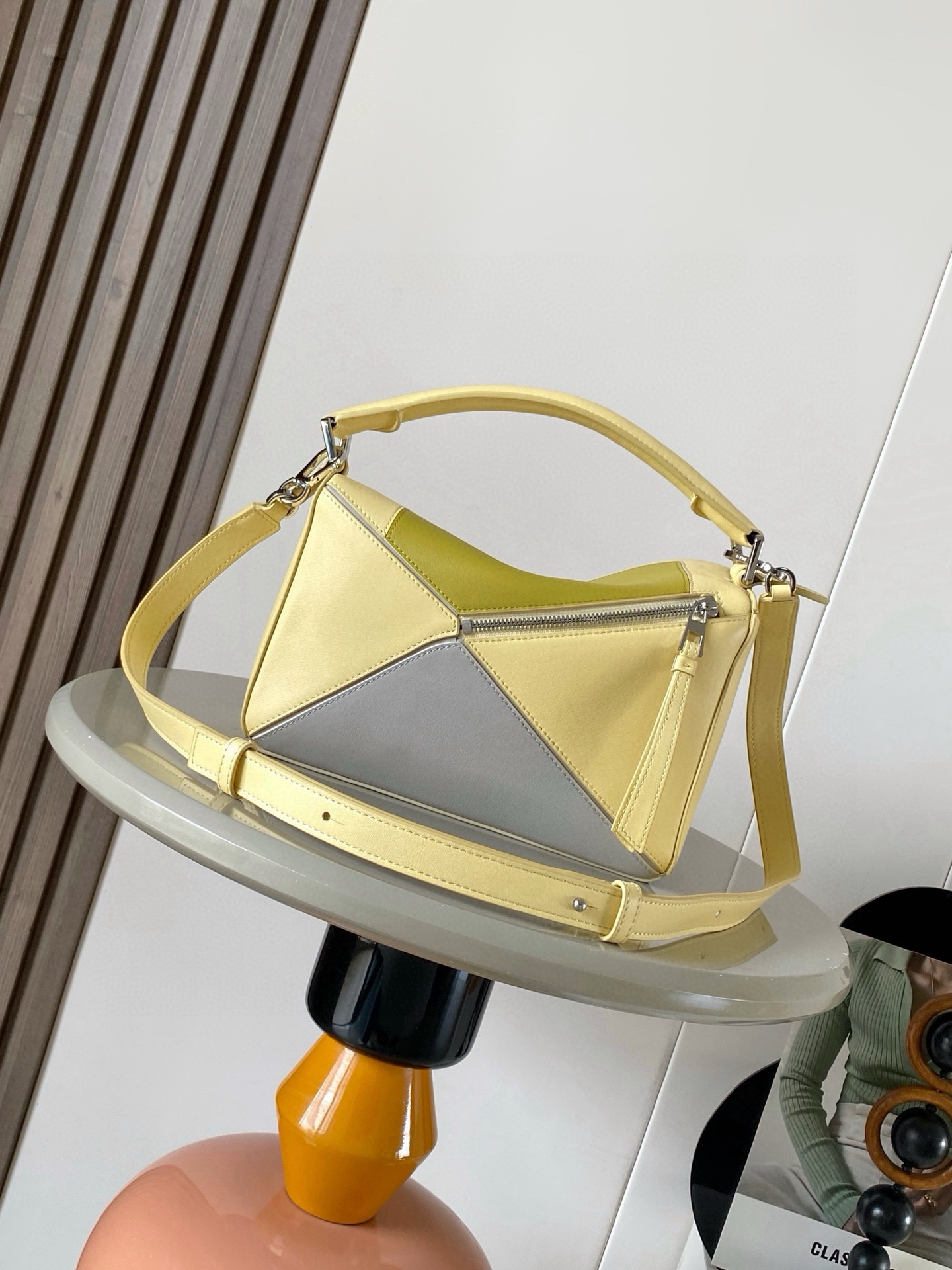 Loewe 로에베 퍼즐(Puzzle) 스몰 나파 소가죽 핸드백 (조셉 앨버스 콜라보 에디션) 가방