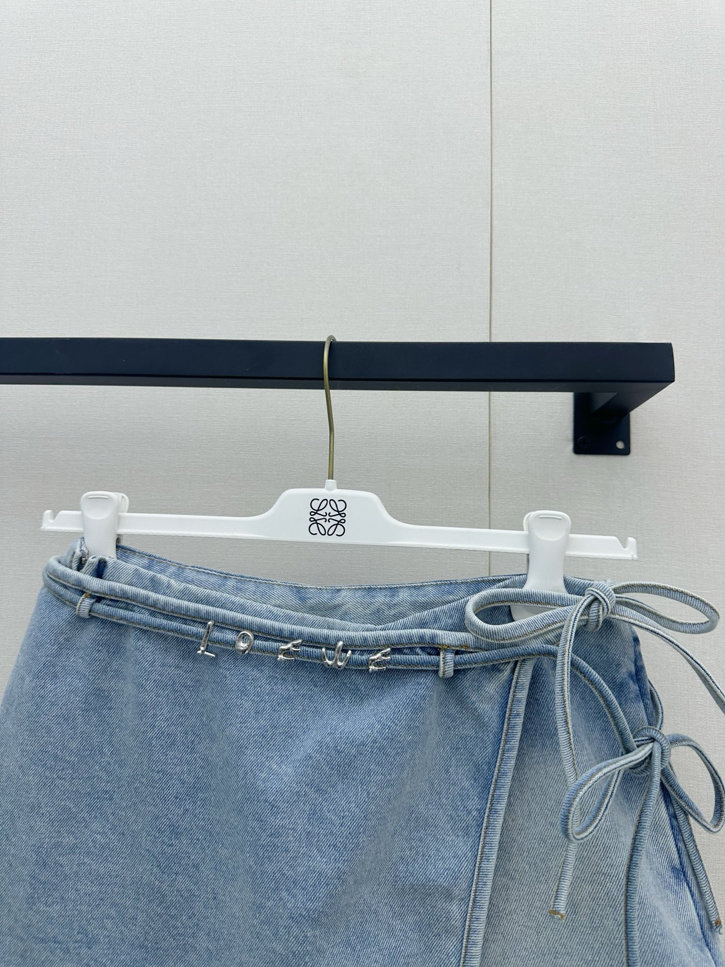 로에베(LOEWE) 비대칭 데님 스커트 팬츠 의류