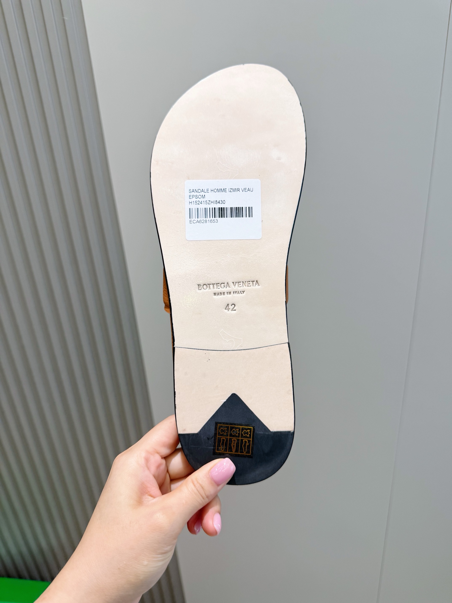 [Bottega Veneta] BV 보테가 베네타 웨이브 인트레치아토 레더 뮬 / 슬라이드 슬리퍼 신발