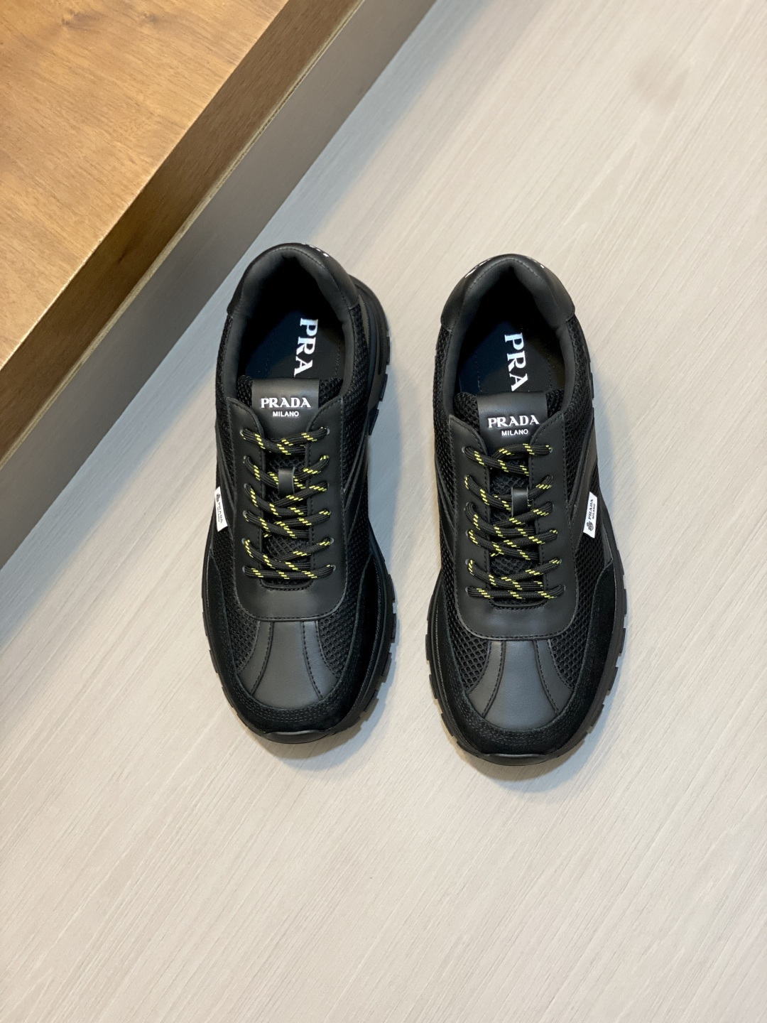 [Prada] 프라다 Montecarlo Re-Edition 몬테카를로 리에디션 레더 스니커즈 신발