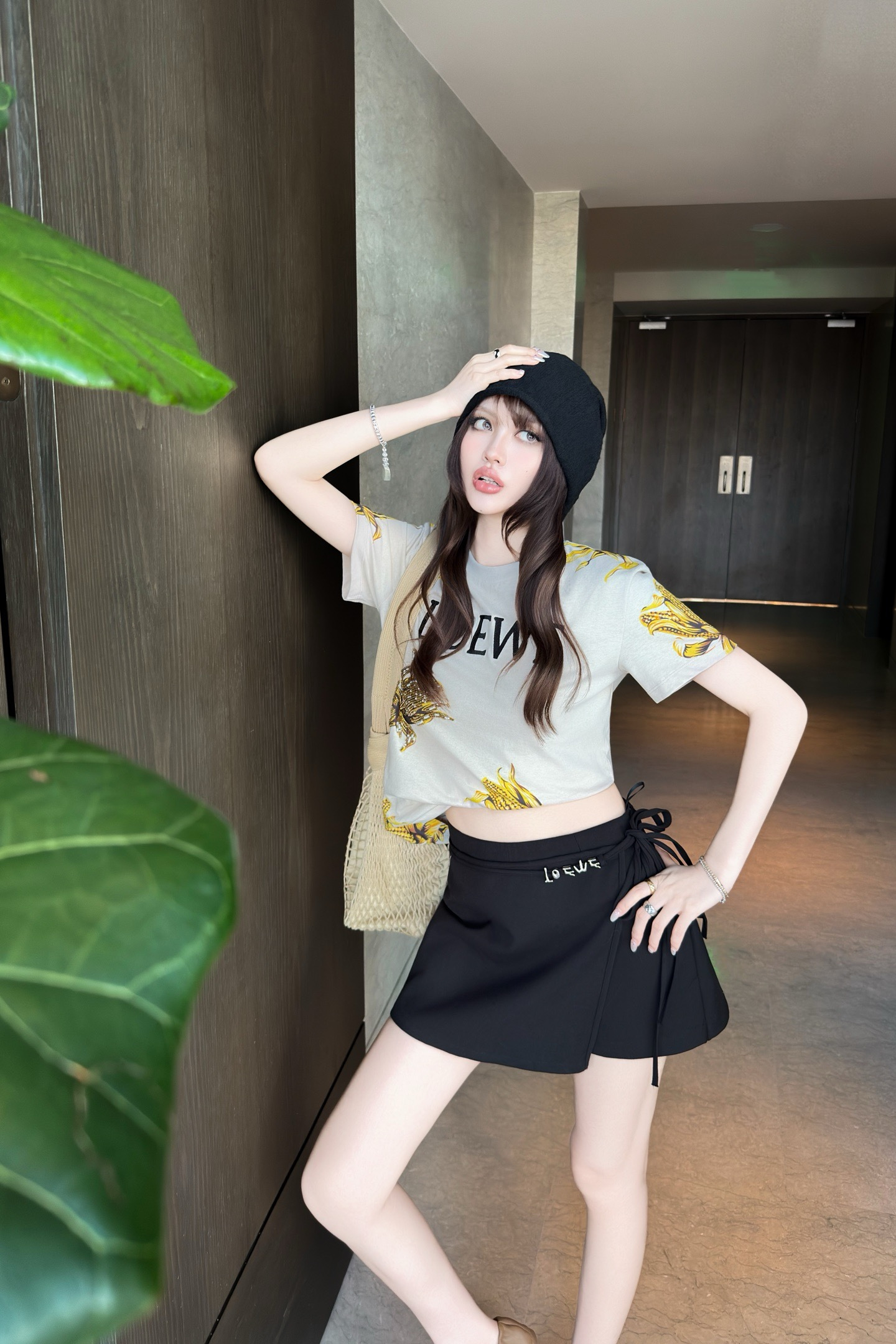 Loewe 로에베 26SS 프린팅 비즈 반팔 티셔츠 의류