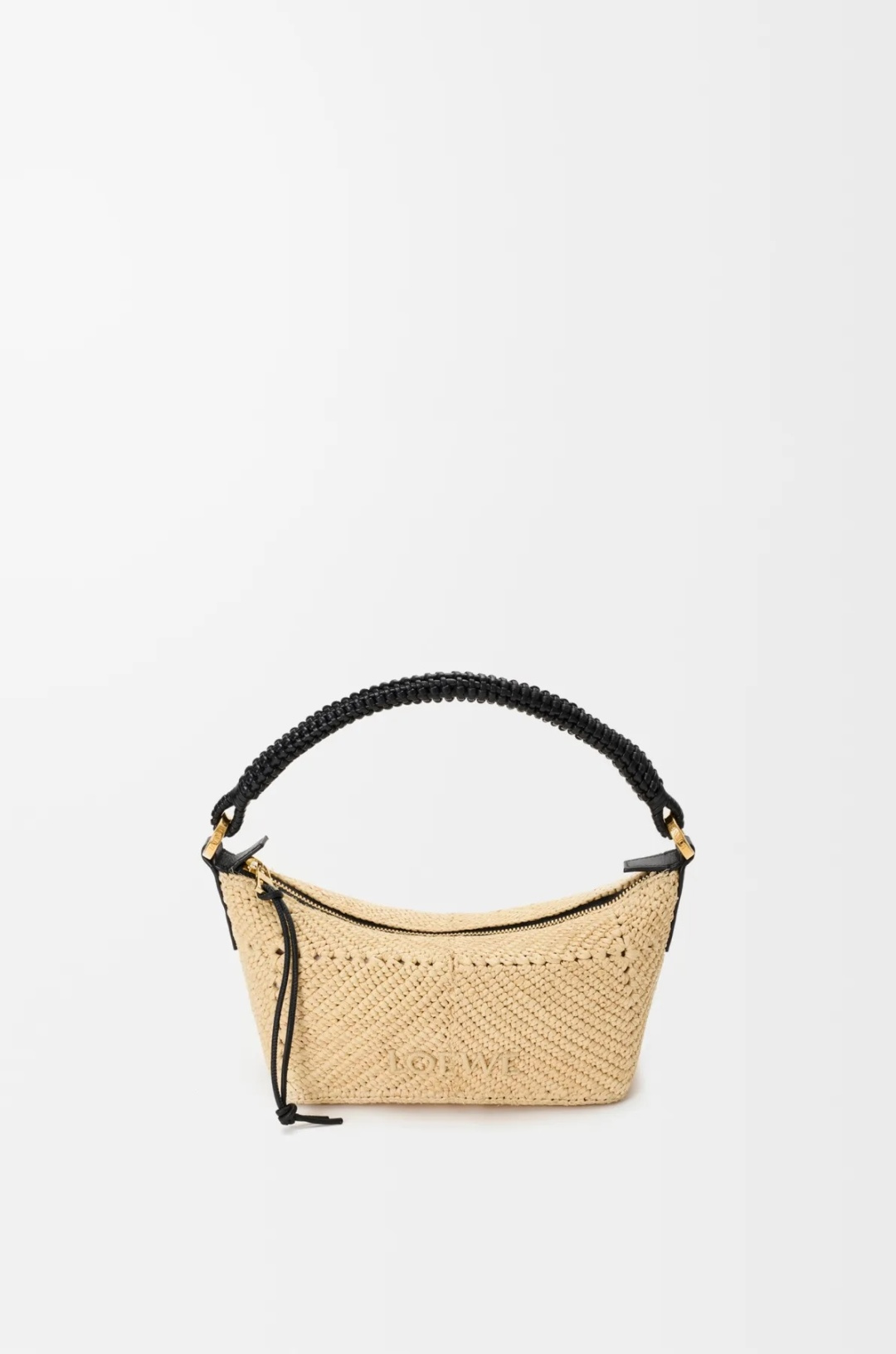 LOEWE 로에베 미니 클래식 카프스킨 & 라피아 칼라 백 가방 / 11268