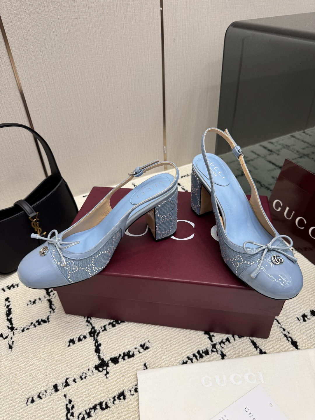 구찌(GUCCI) 홀스빗 발레리나 펌프스 신발