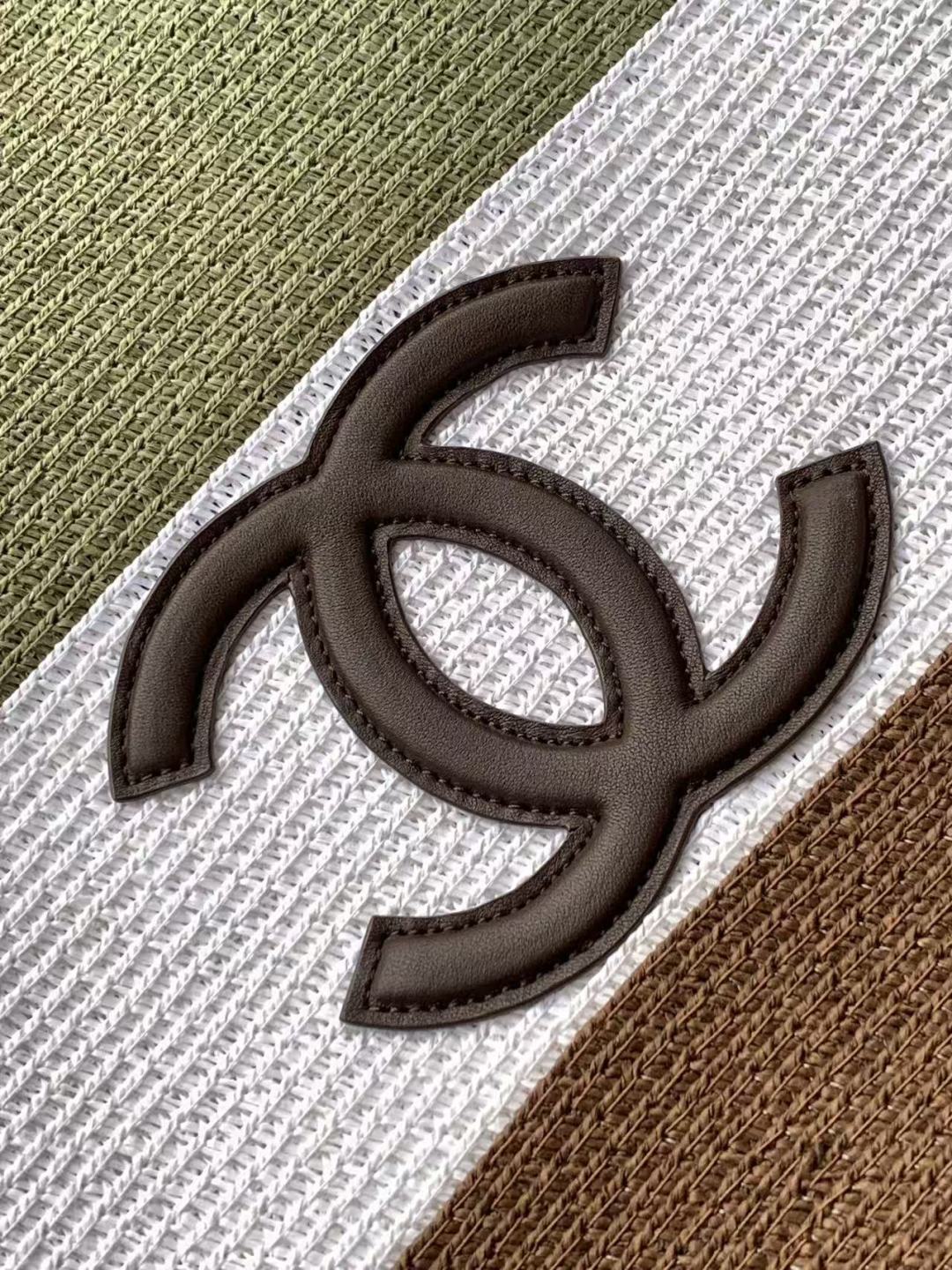 Chanel 샤넬 26C 라피아 & 스웨이드 위빙 쇼핑백 토트백 (AS6148) 가방
