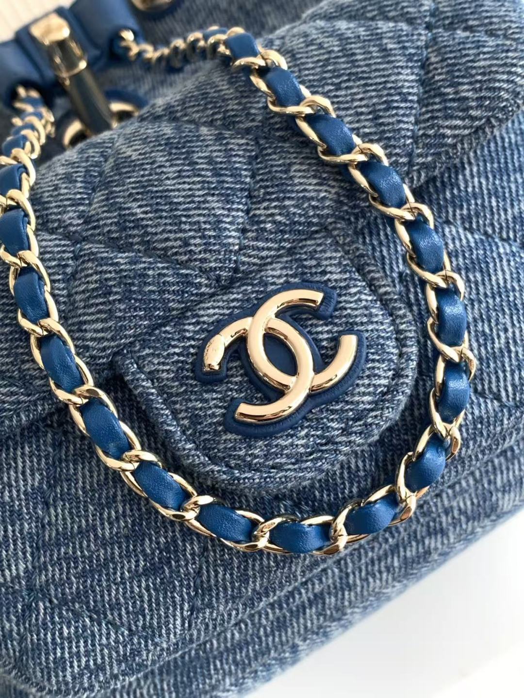 Chanel 샤넬 26SS 두마(Duma) 데님 스몰 백팩 (AS2908) 가방