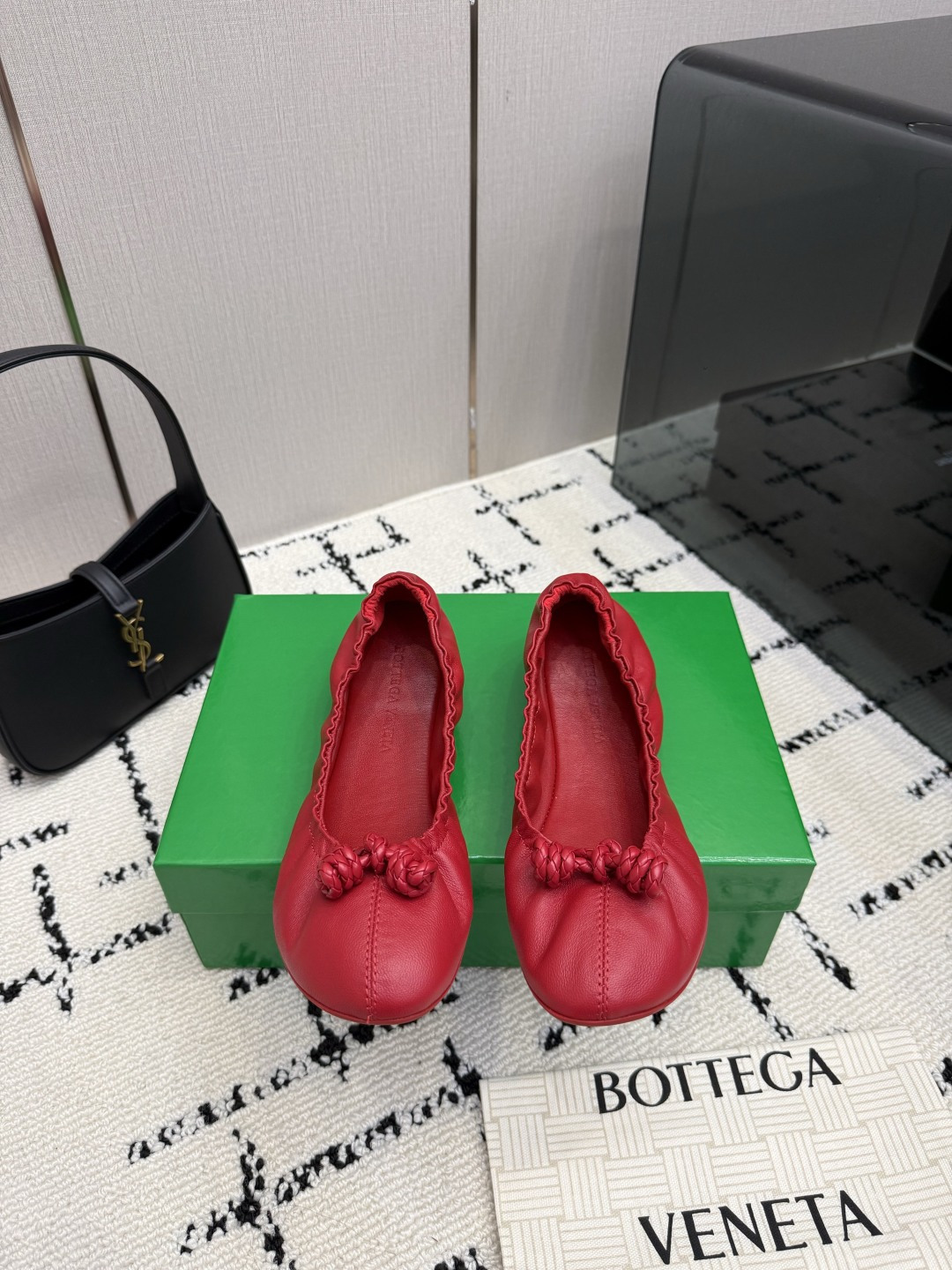 보테가 베네타(BOTTEGA VENETA) 판타스미나 발레리나 플랫 신발